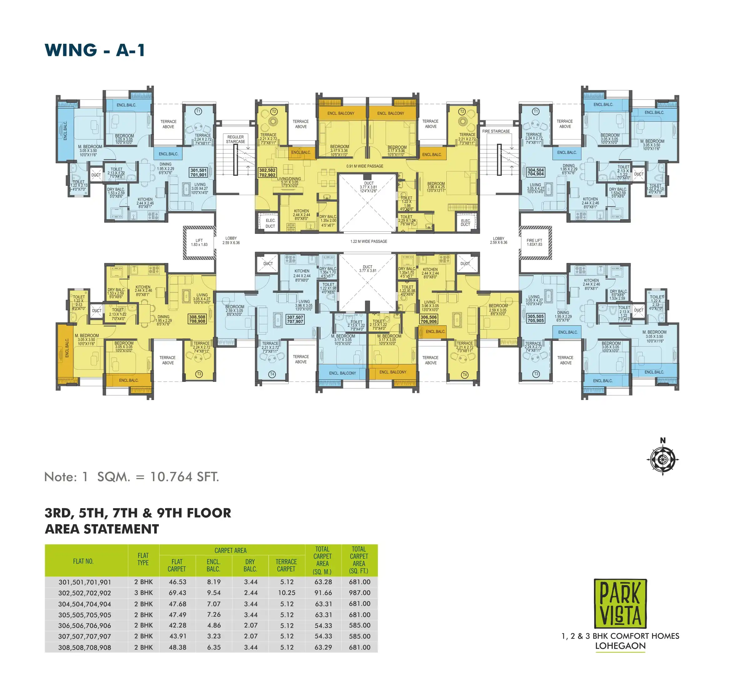 Choice Park Vista Floor plan 3
