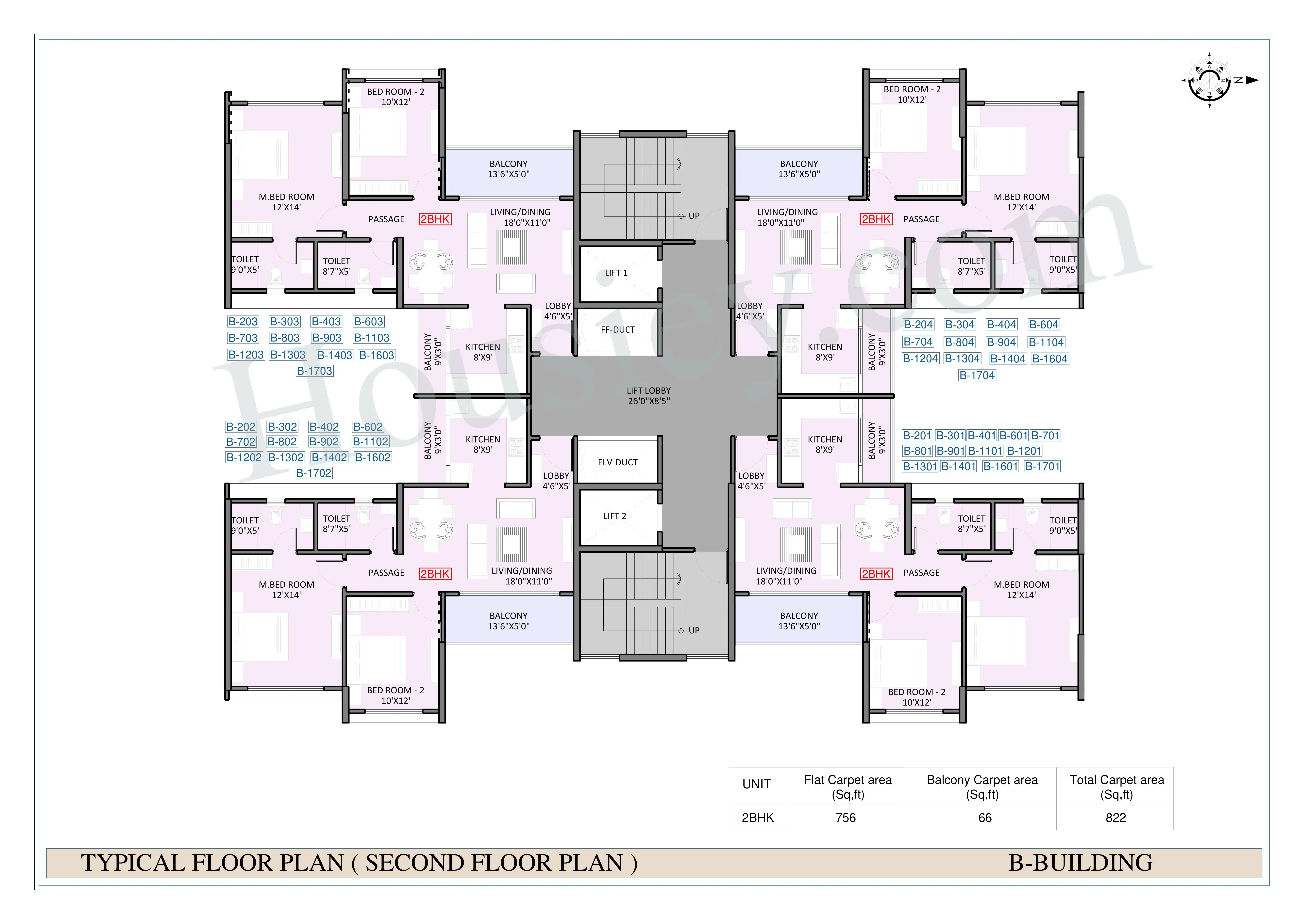 Parmar The High Gates Floor plan 2