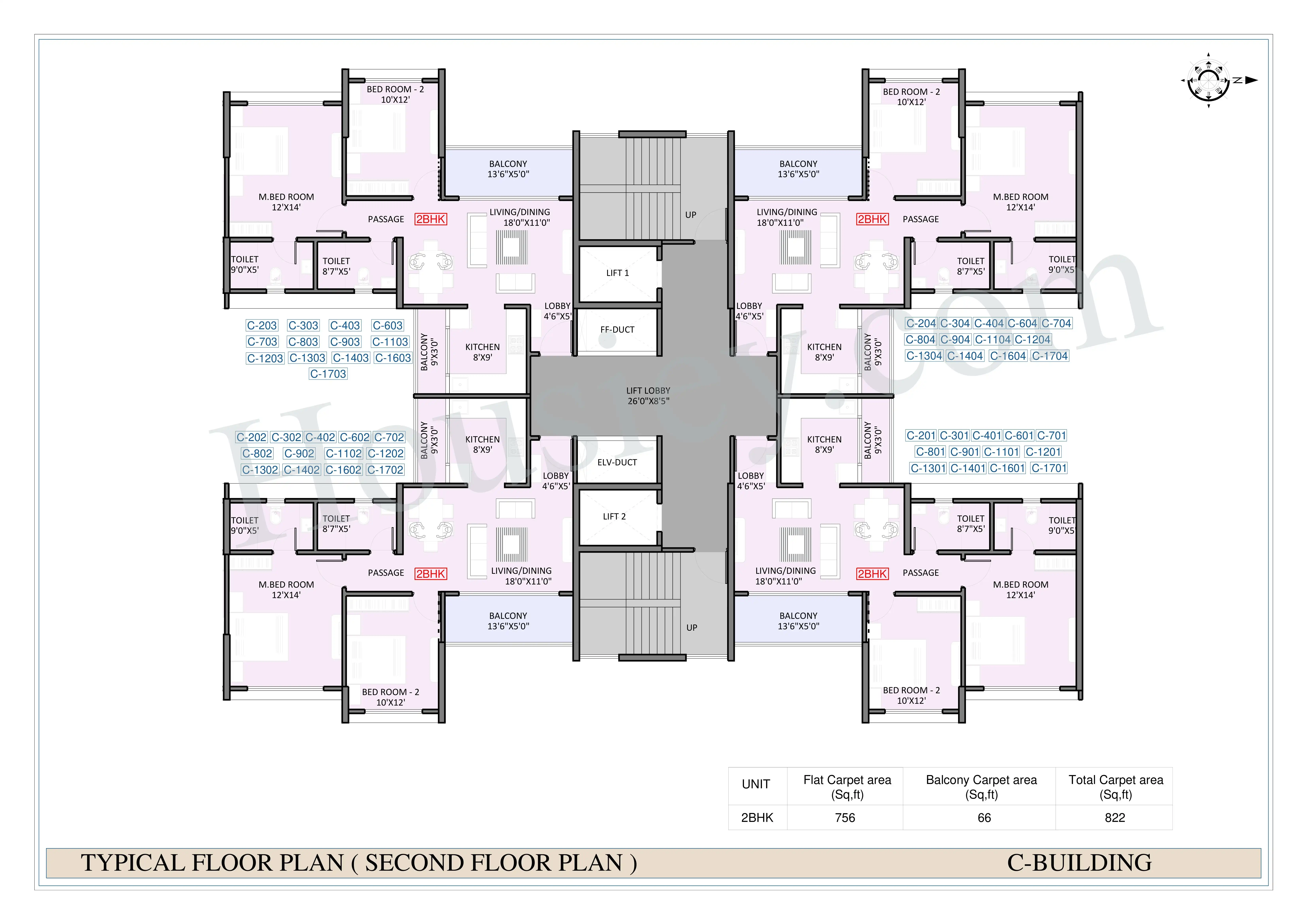 Parmar The High Gates Floor plan 3