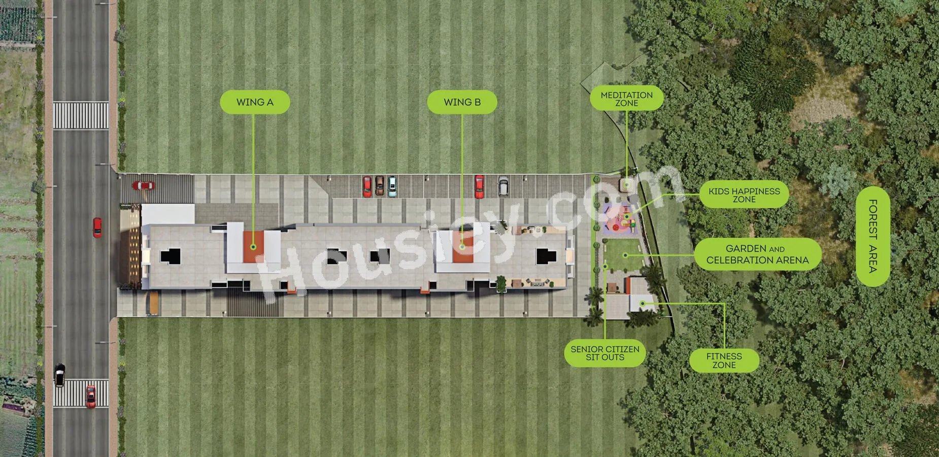Parshwa Greens Master Plan