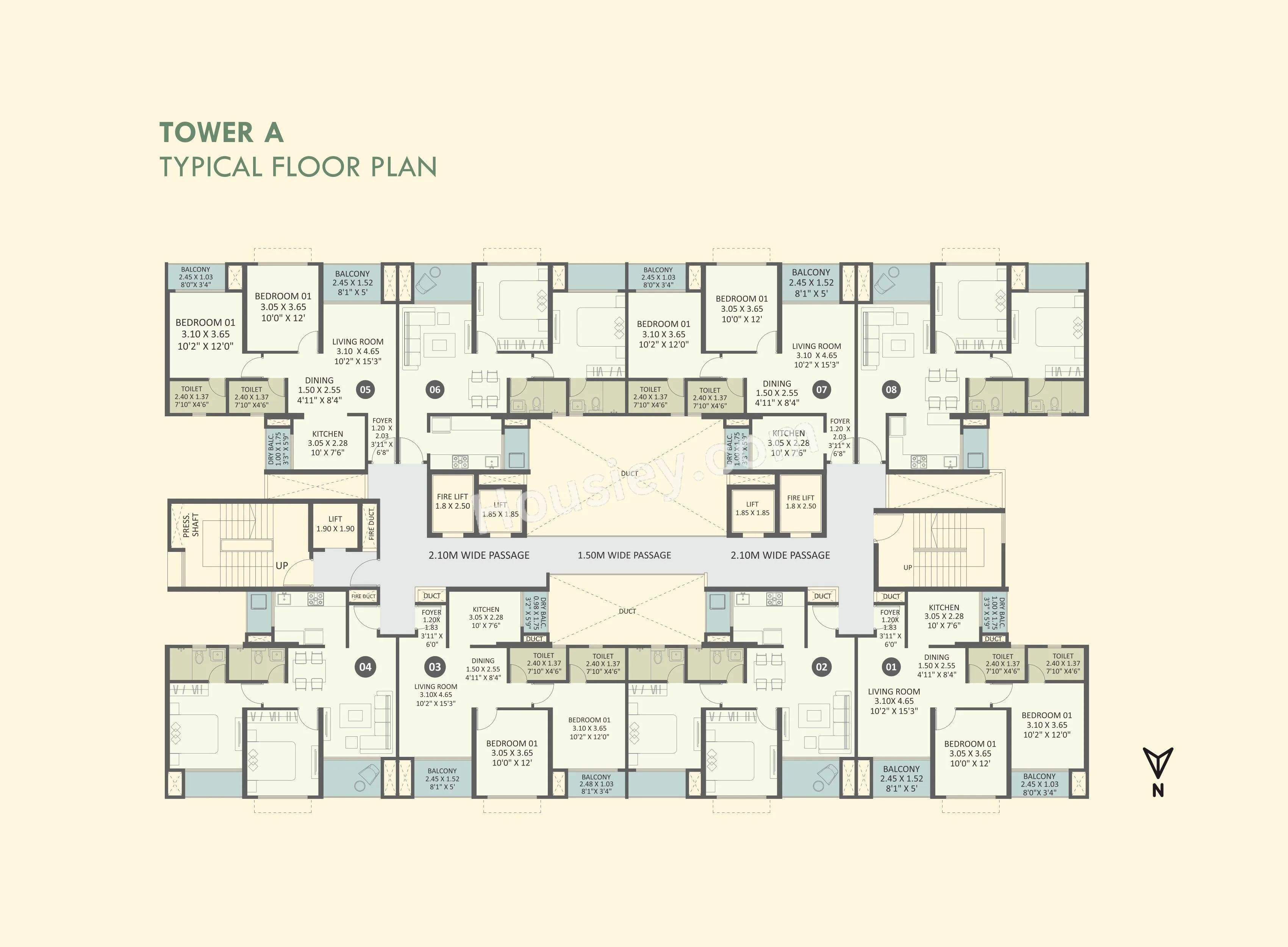 Parth Kiona Floor plan 1