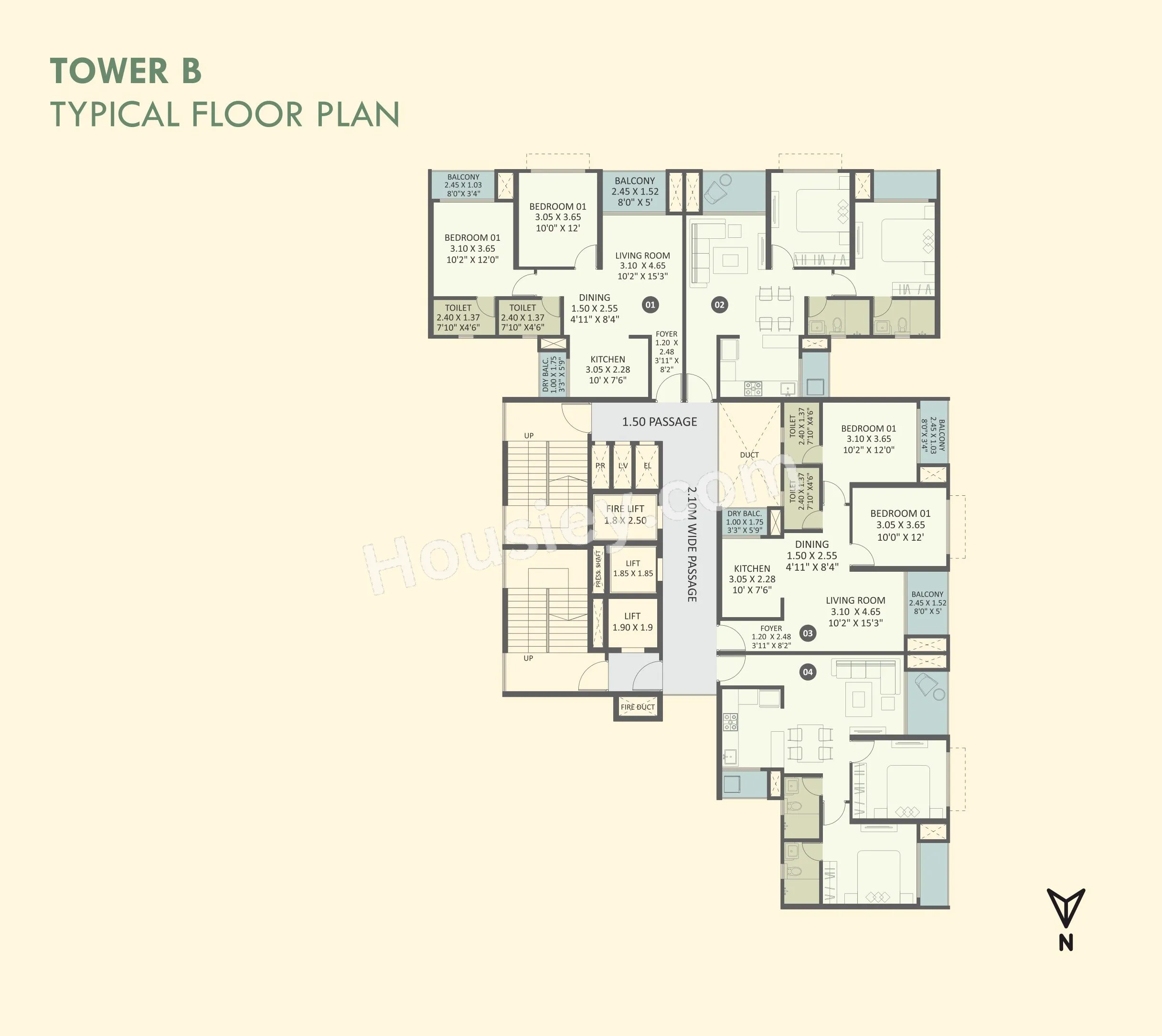 Parth Kiona Floor plan 2