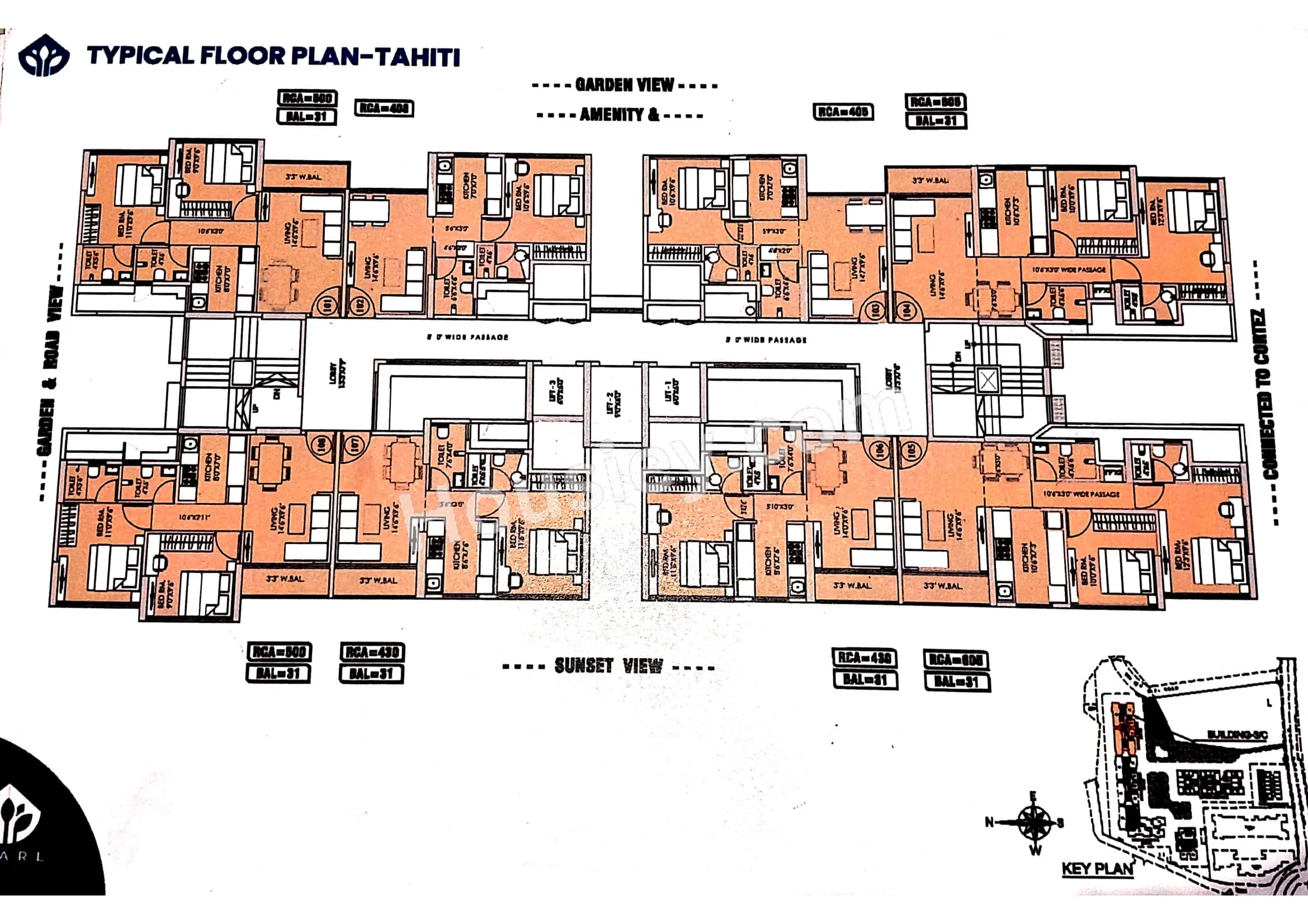Pearl Gardens Floor plan 2