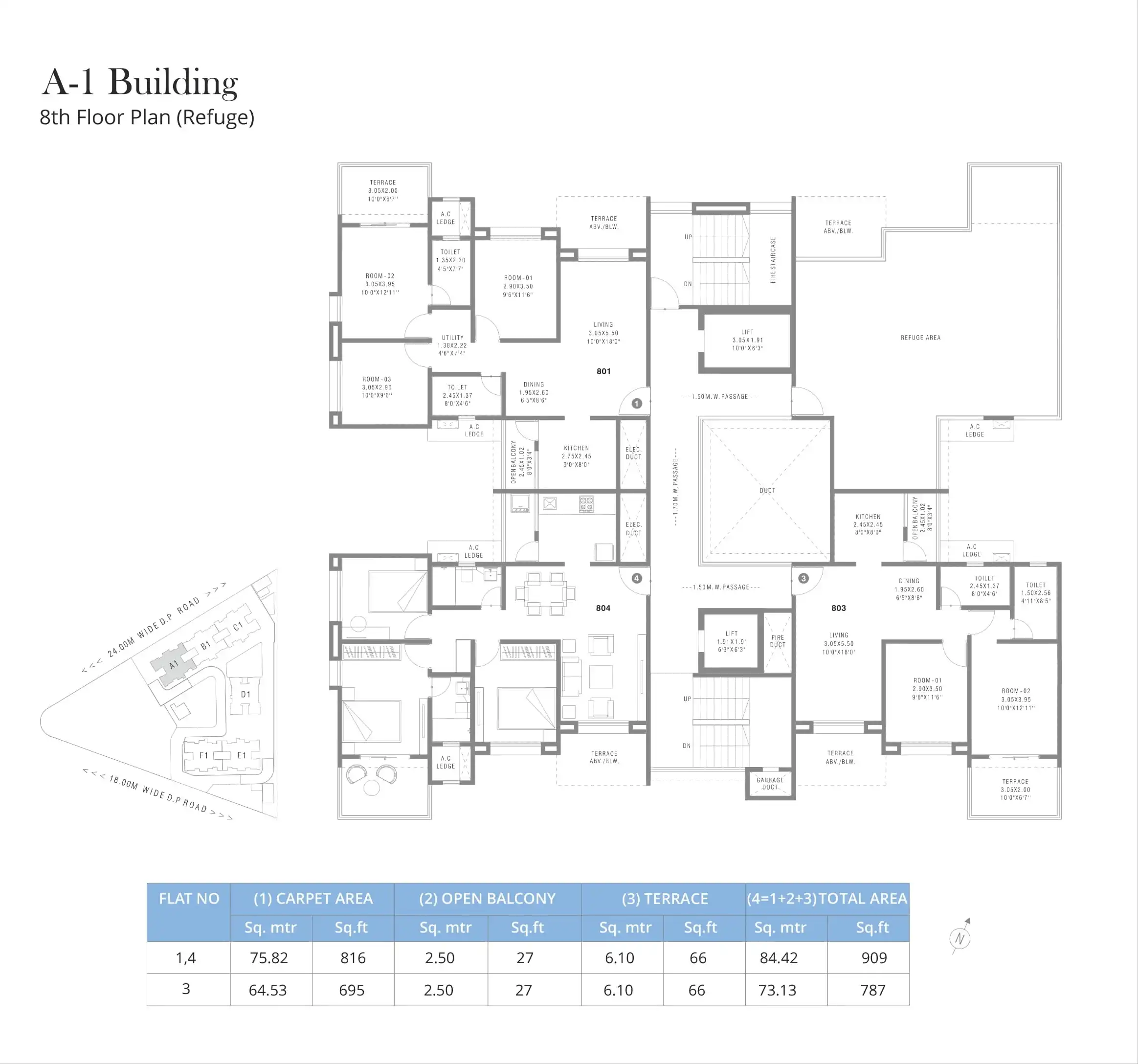 Pharande Felicity Floor plan 1
