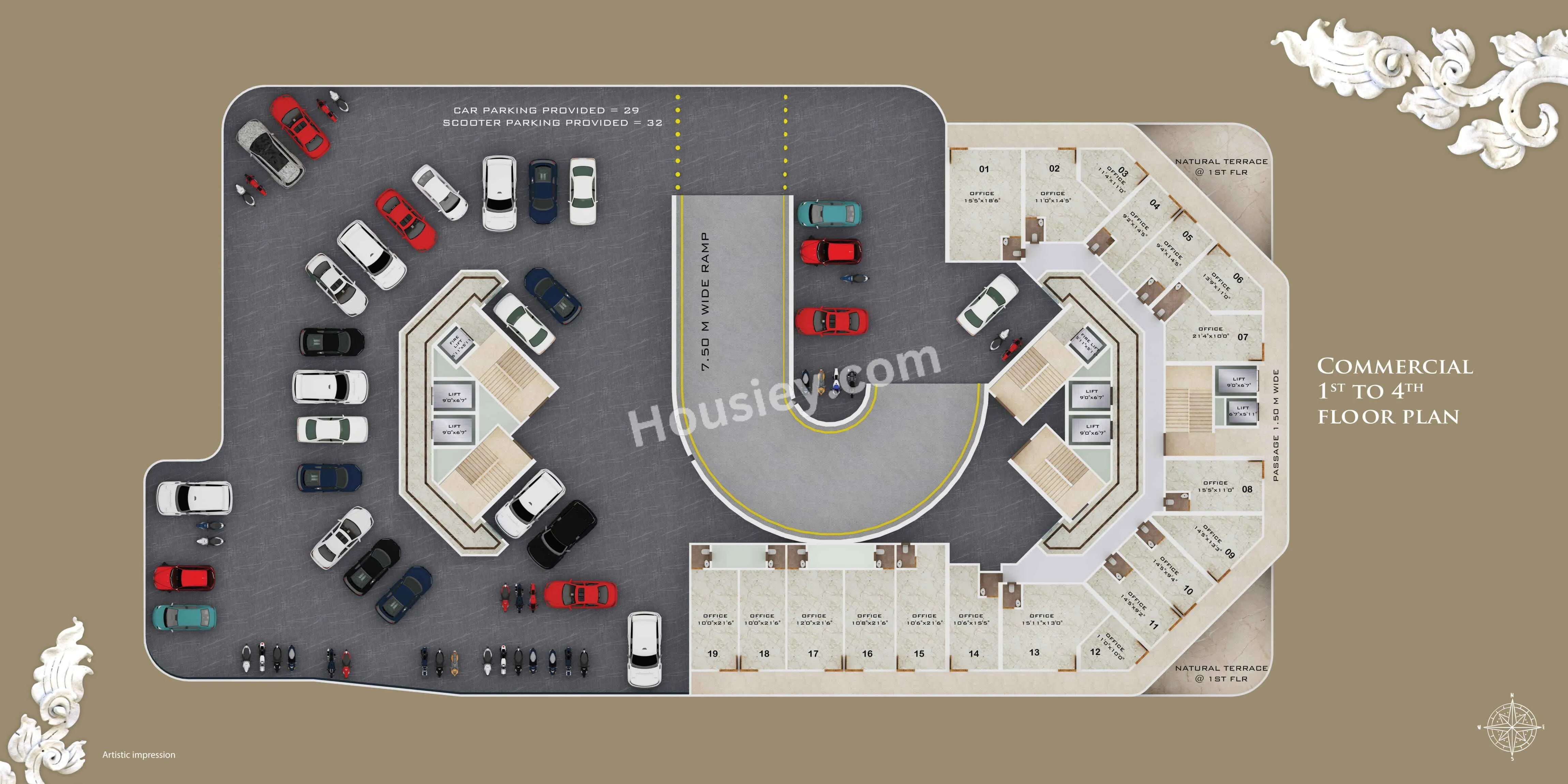 Phoenix Tanishq Floor Plan