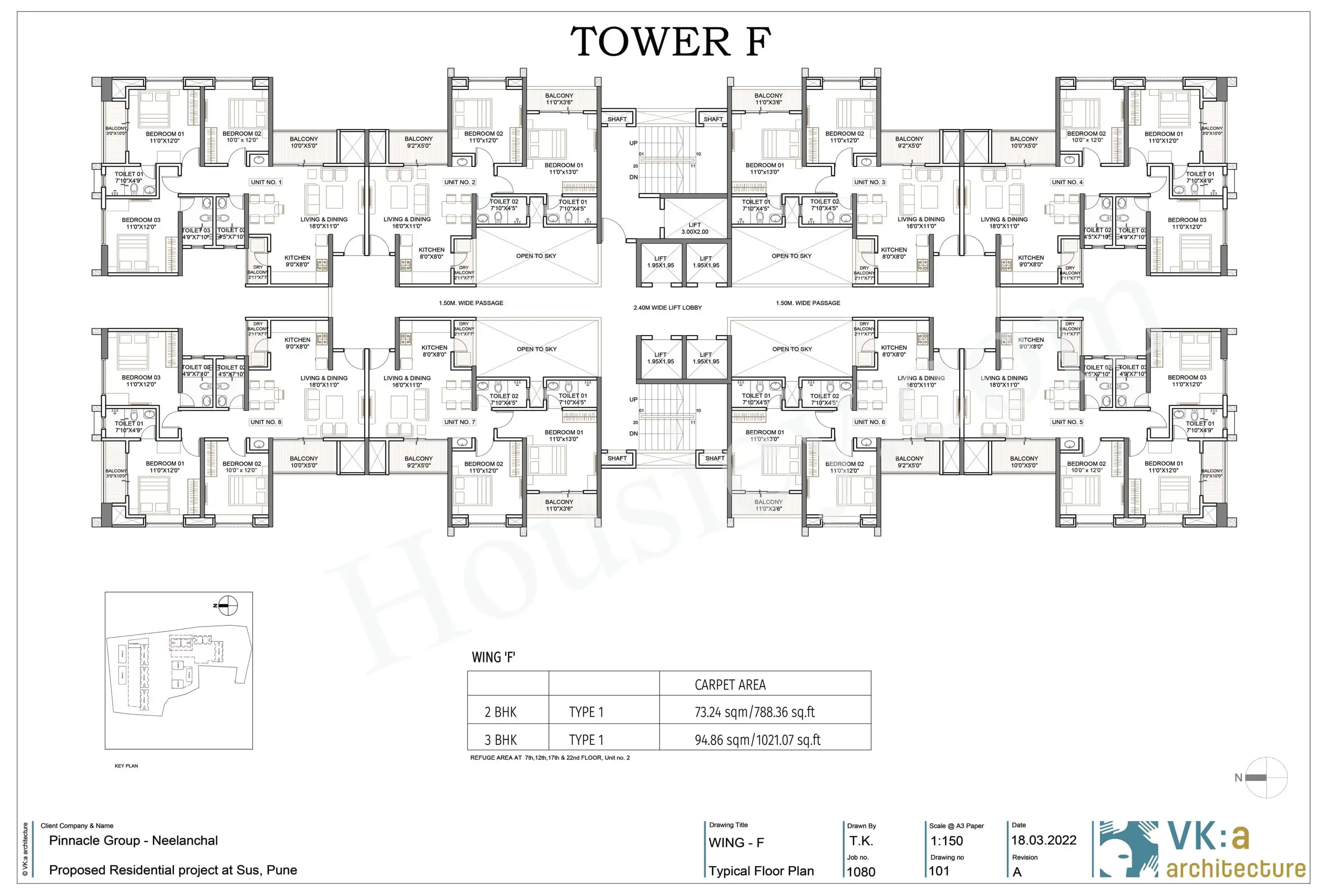 Pinnacle Neelanchal Floor plan 1