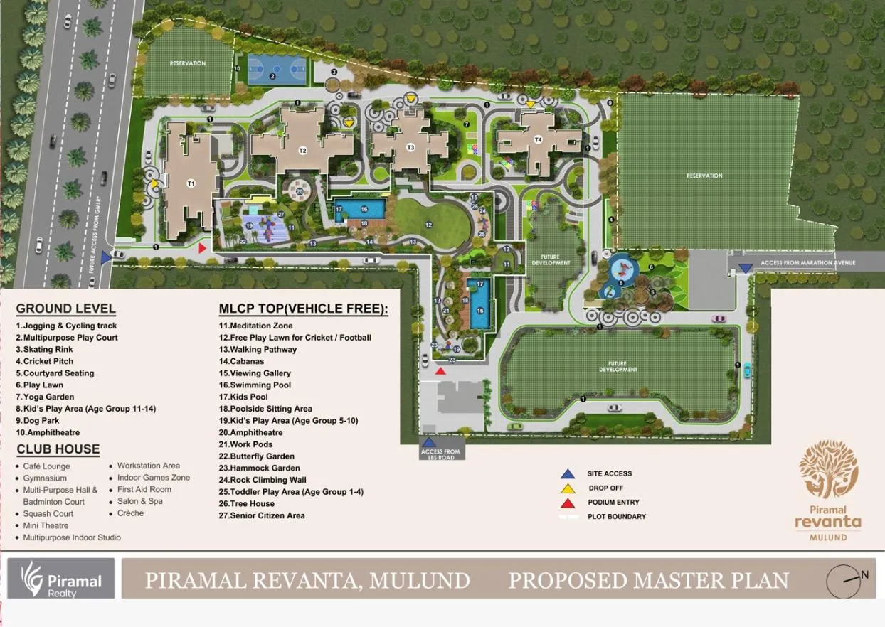 Piramal Revanta Master Plan