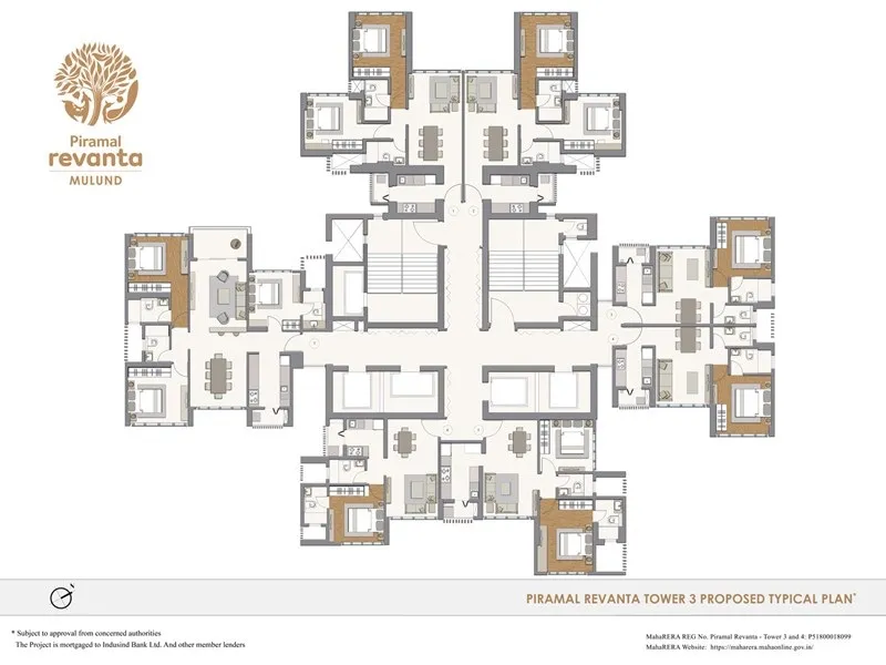 Piramal Revanta Floor plan 3