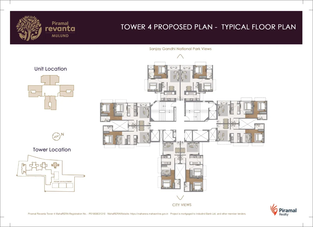 Piramal Revanta Floor plan 4