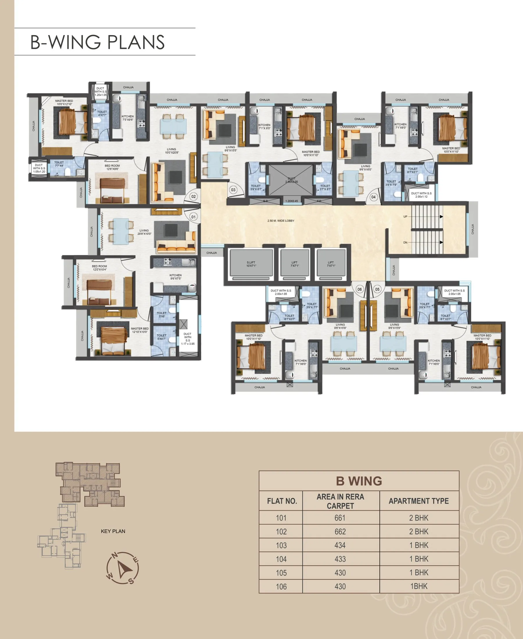 Vaishno Heights Floor plan 1