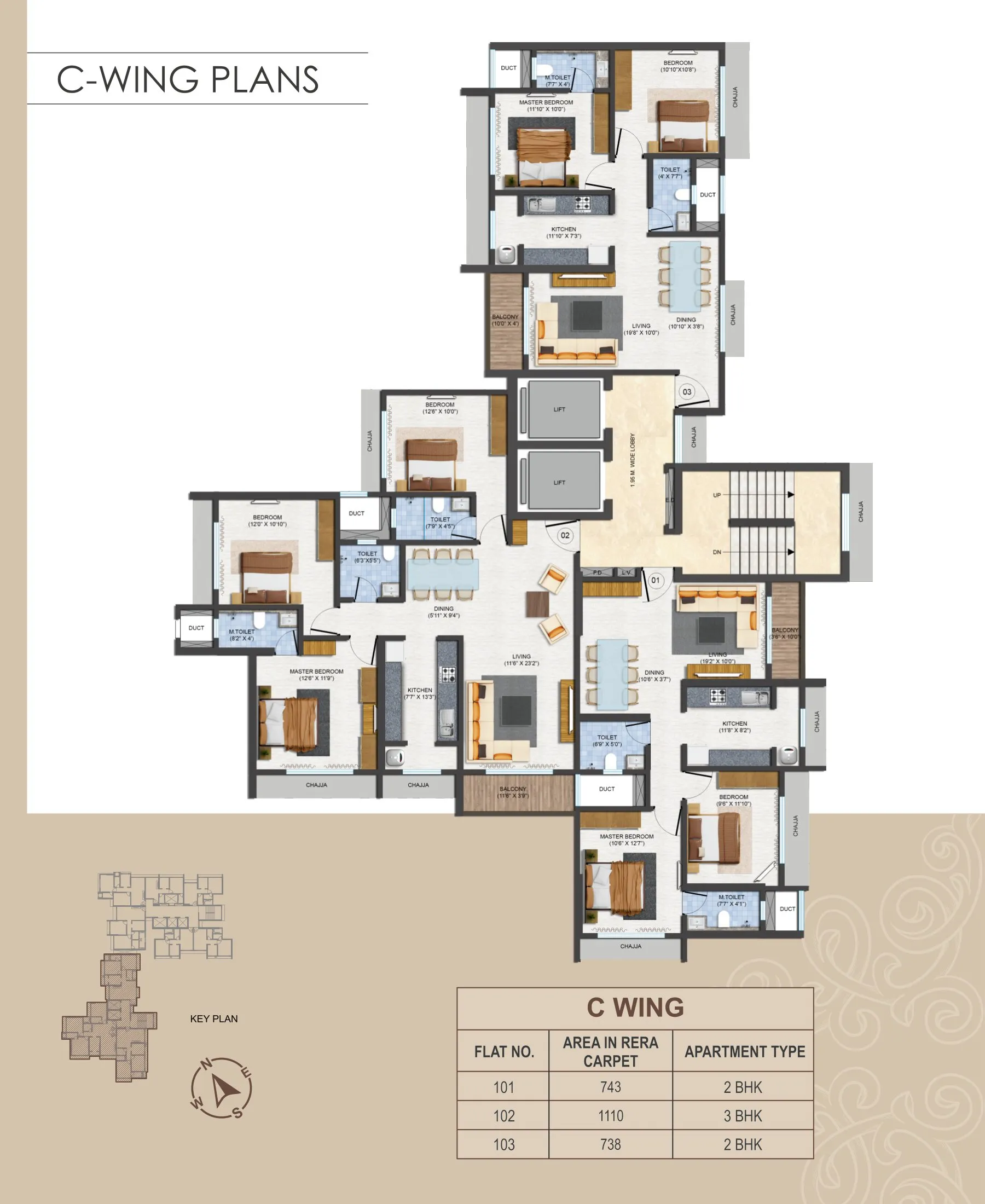 Vaishno Heights Floor plan 2