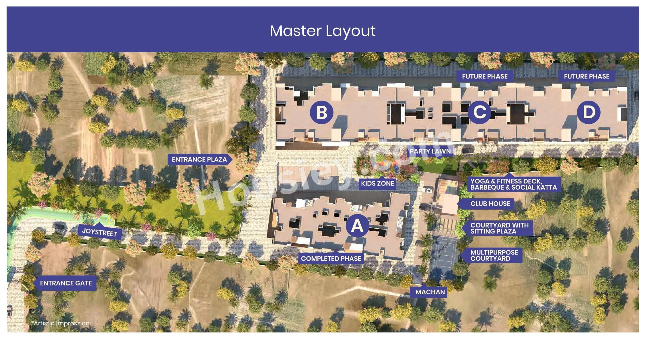 Porwal Parklane Urbanjoy Master Plan
