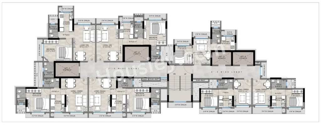 Prabhat Residency Floor plan 1