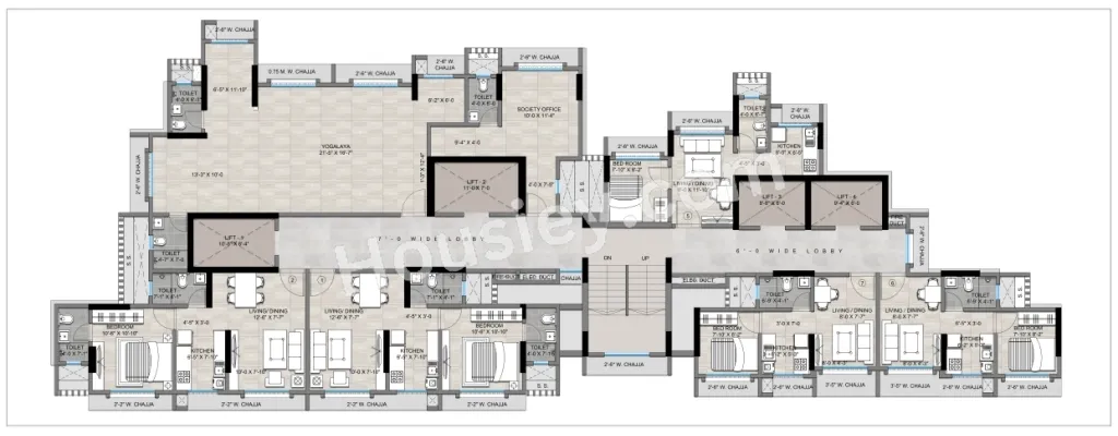 Prabhat Residency Floor plan 4
