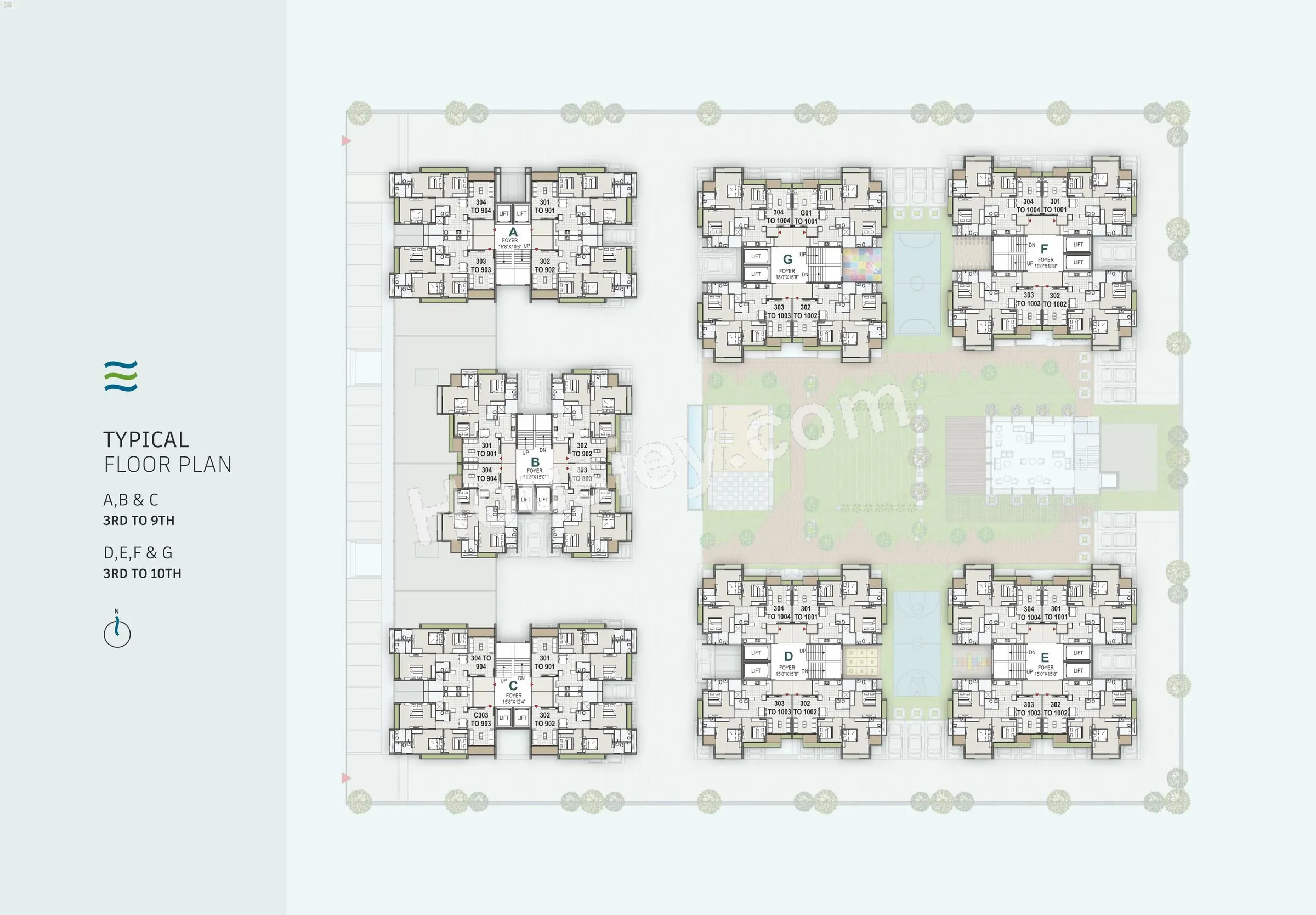 DR Praharsh Serena Floor plan 3