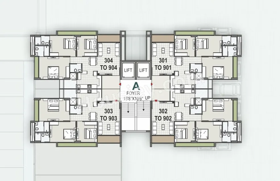 DR Praharsh Serena Floor plan 1