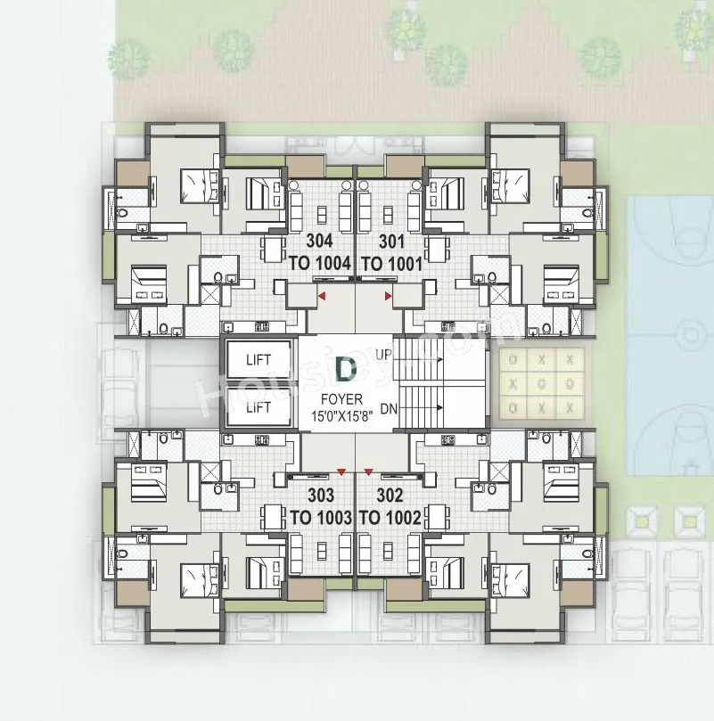 DR Praharsh Serena Floor plan 4