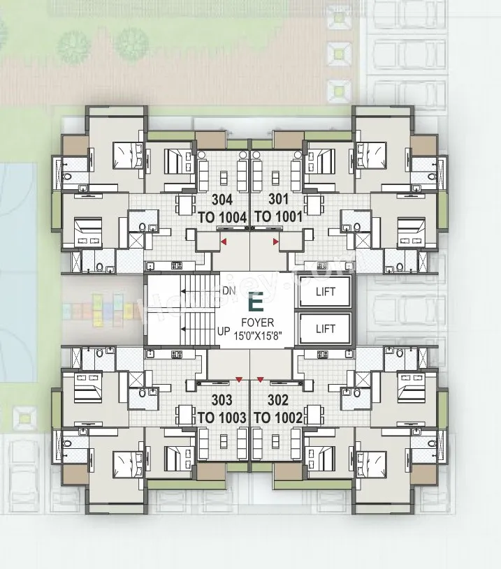 DR Praharsh Serena Floor plan 5