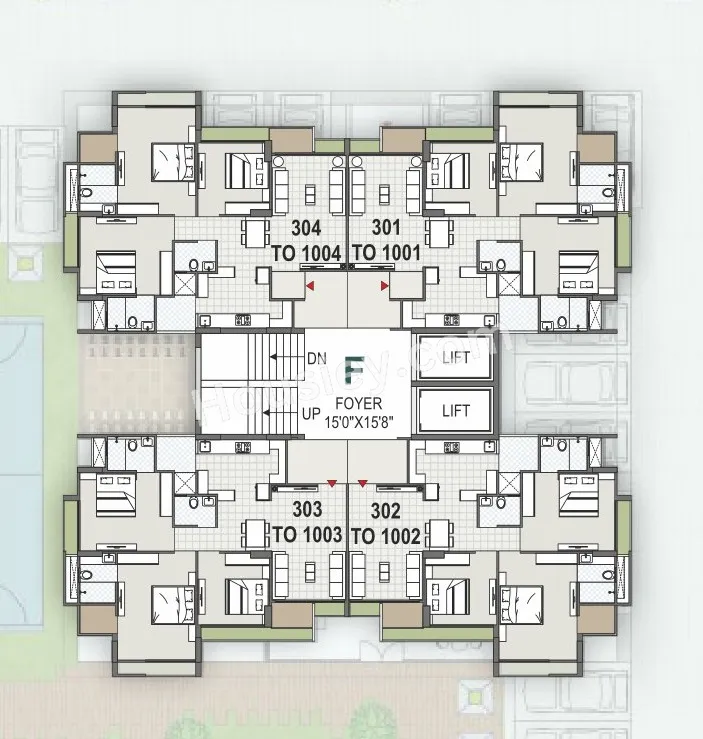 DR Praharsh Serena Floor plan 6