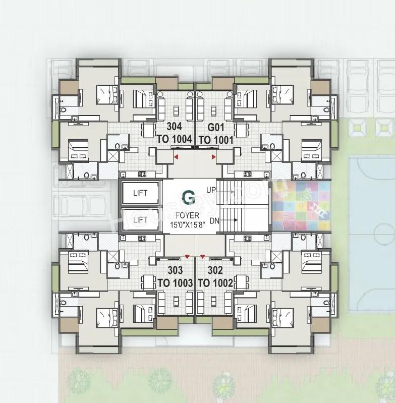 DR Praharsh Serena Floor plan 7