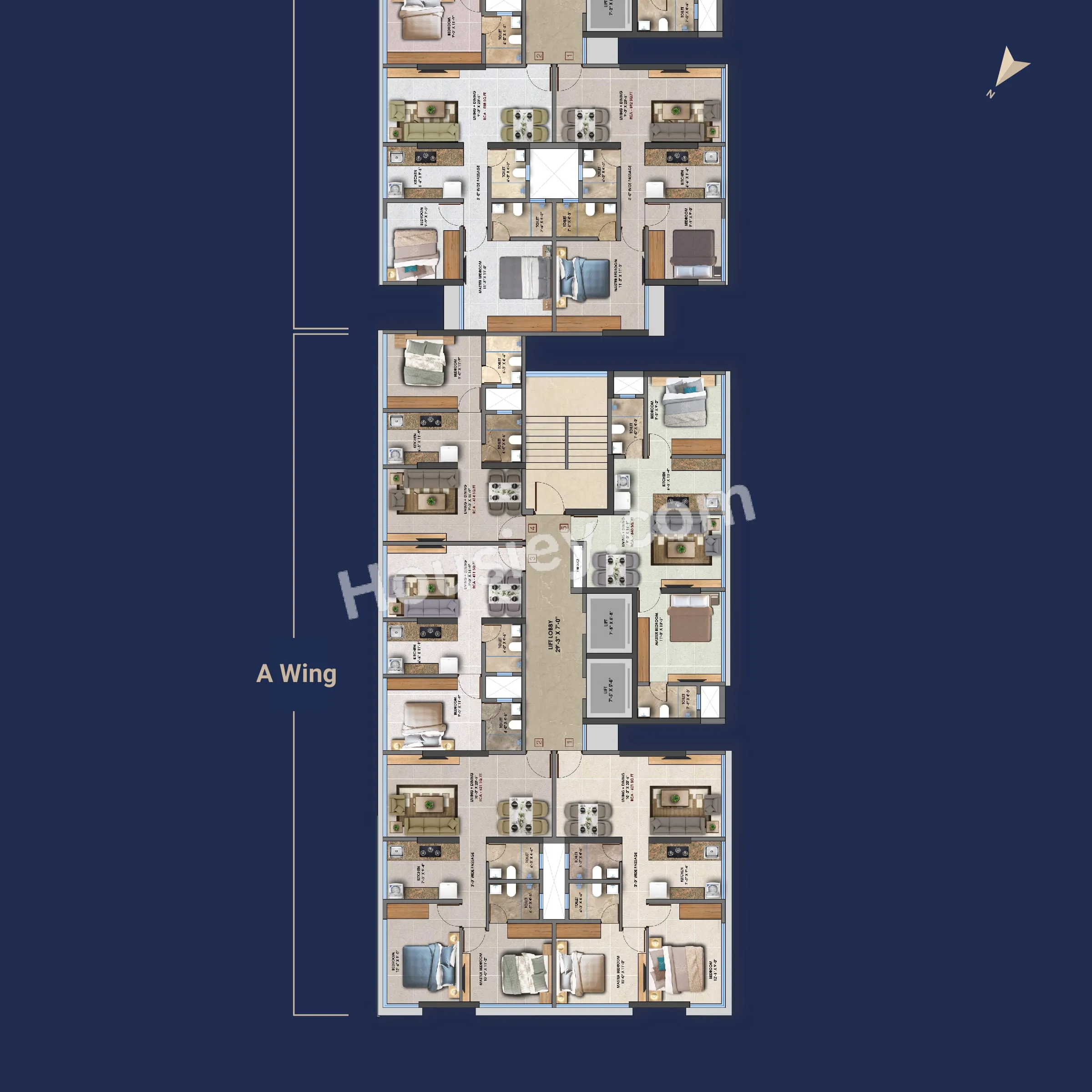 Pranami Bliss Floor plan 2