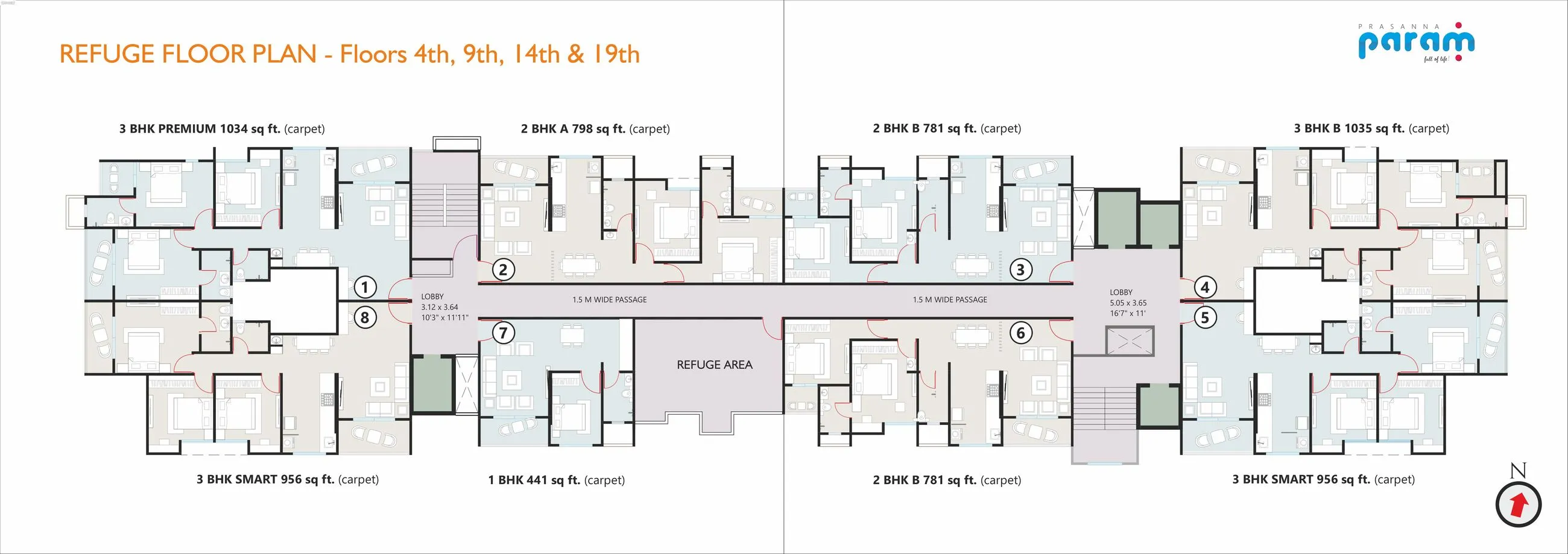 Prasanna Param Floor plan 1