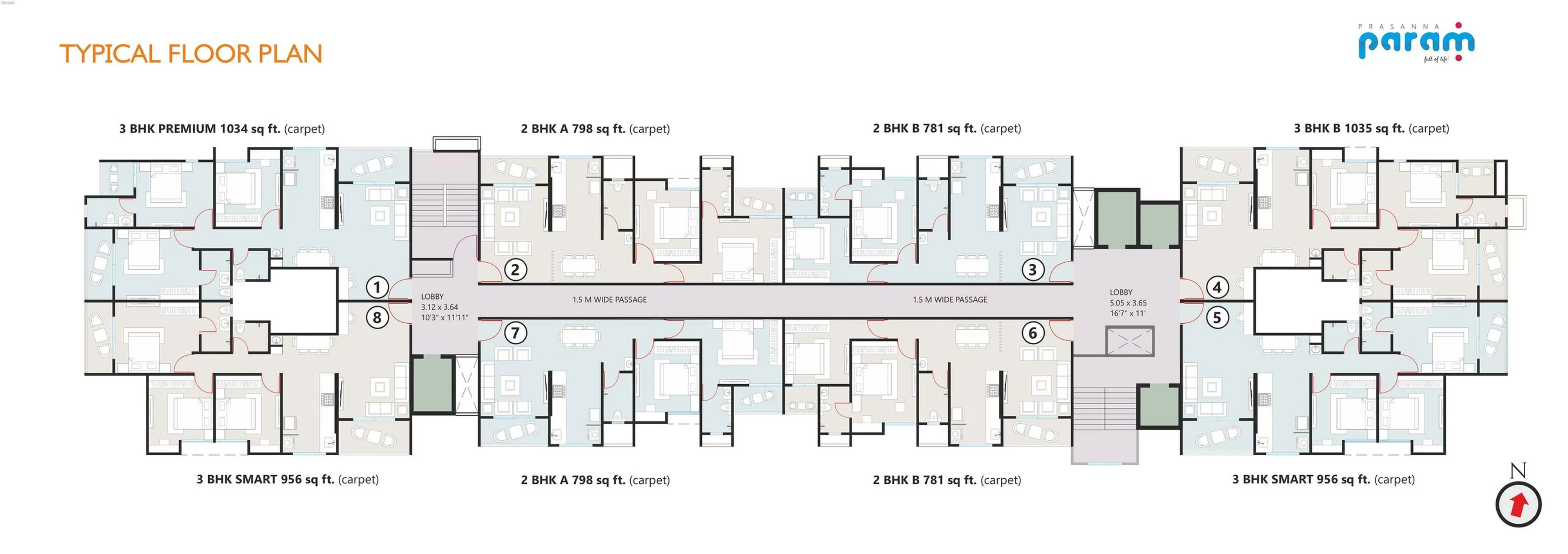 Prasanna Param Floor plan 3