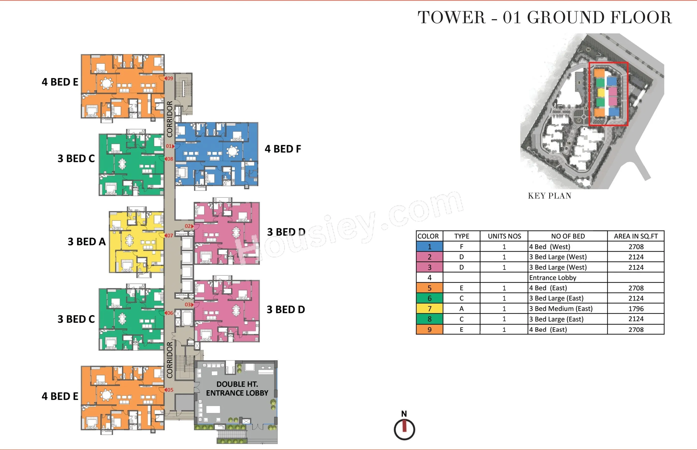 Prestige Beverly Hills Floor plan 1