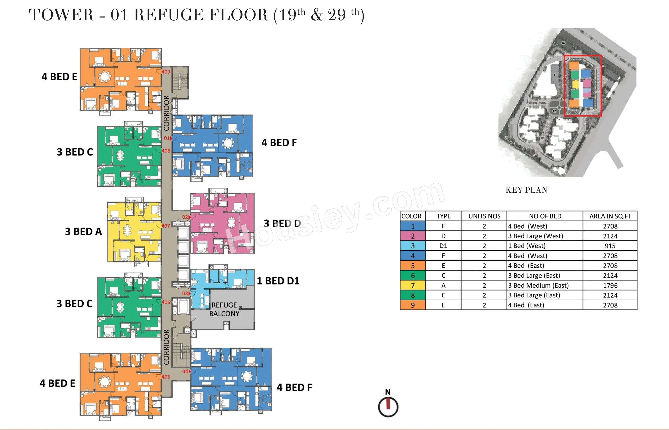 Prestige Beverly Hills Floor plan 2