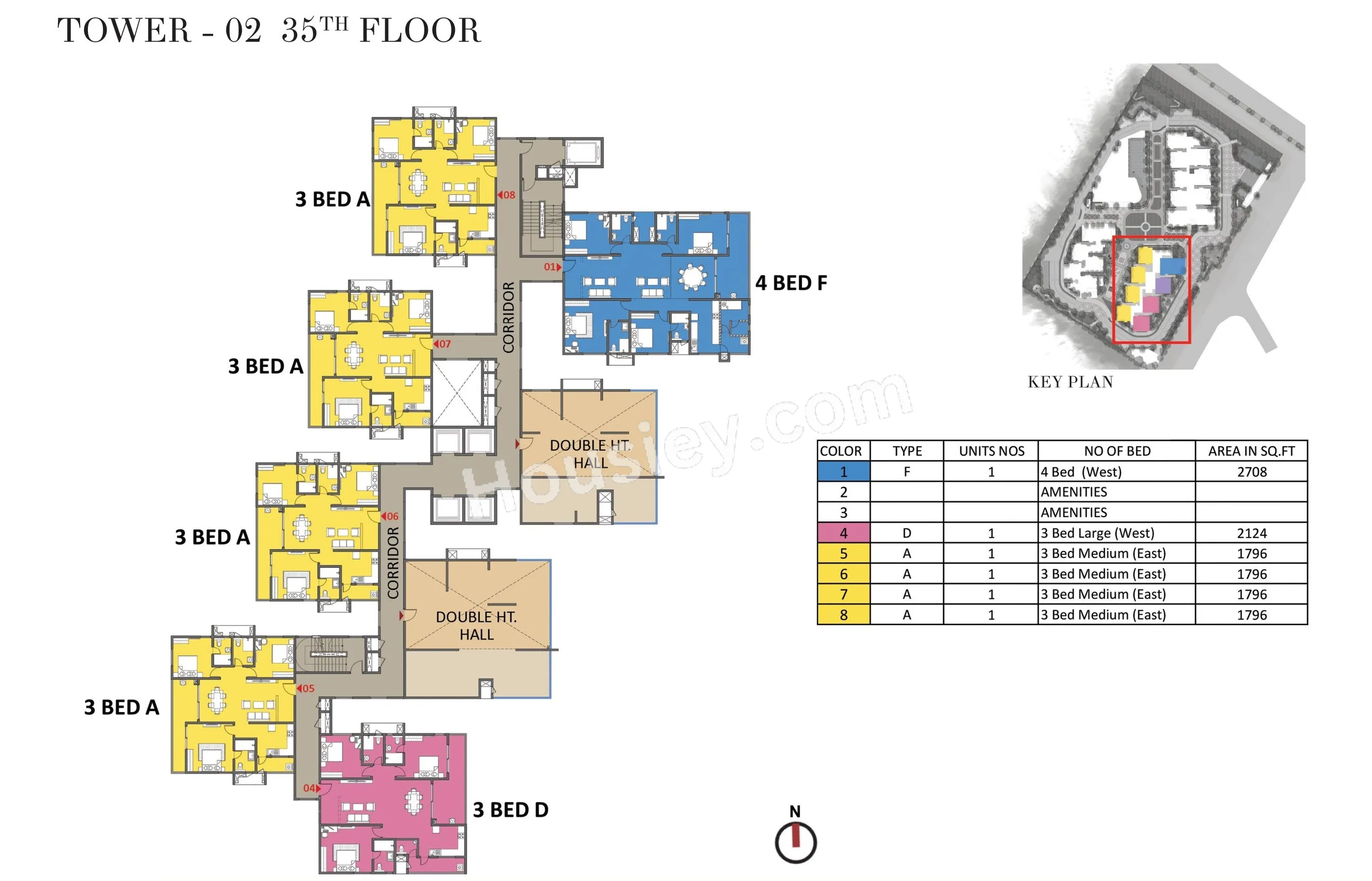 Prestige Beverly Hills Floor plan 3