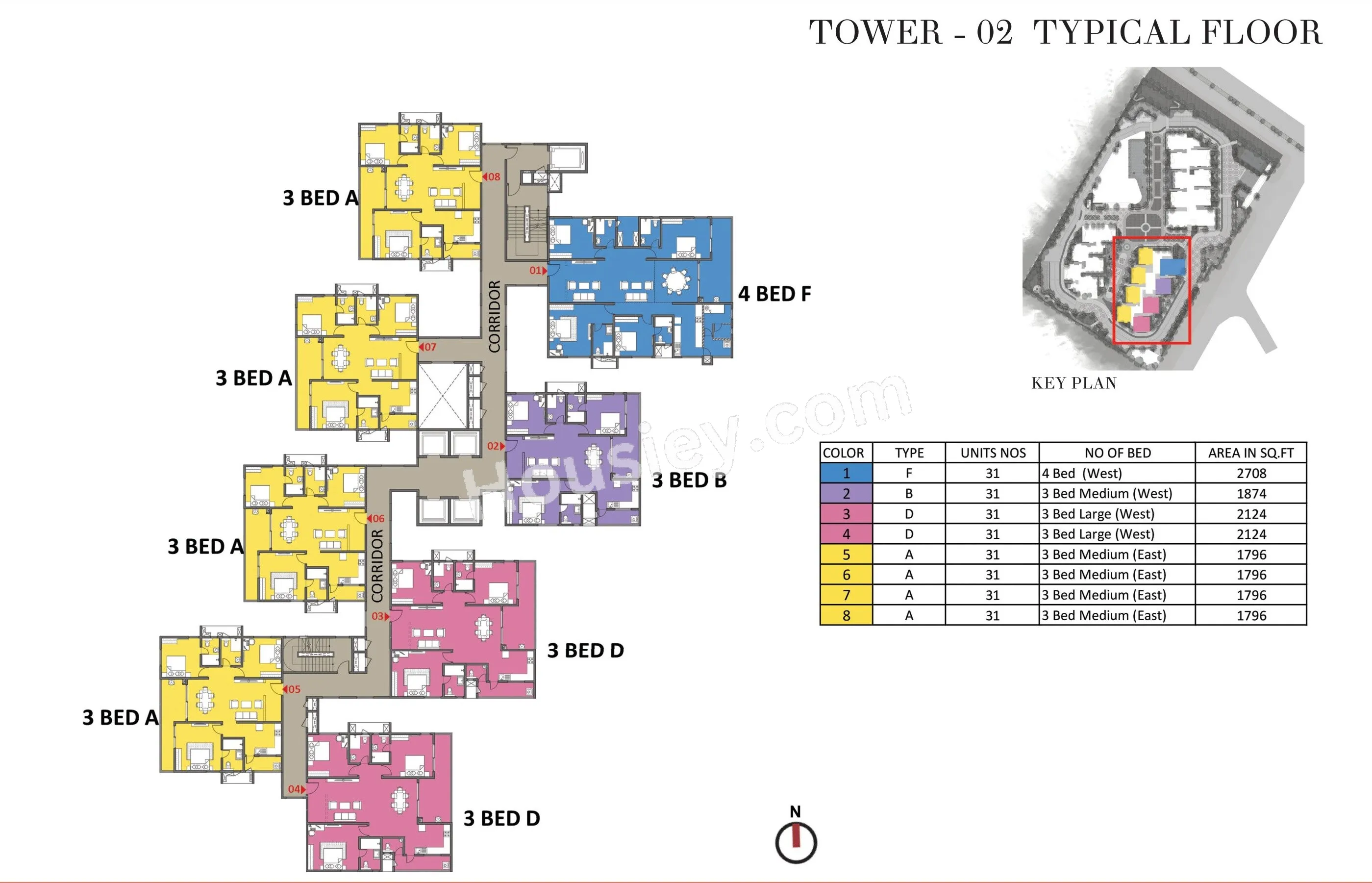 Prestige Beverly Hills Floor plan 8