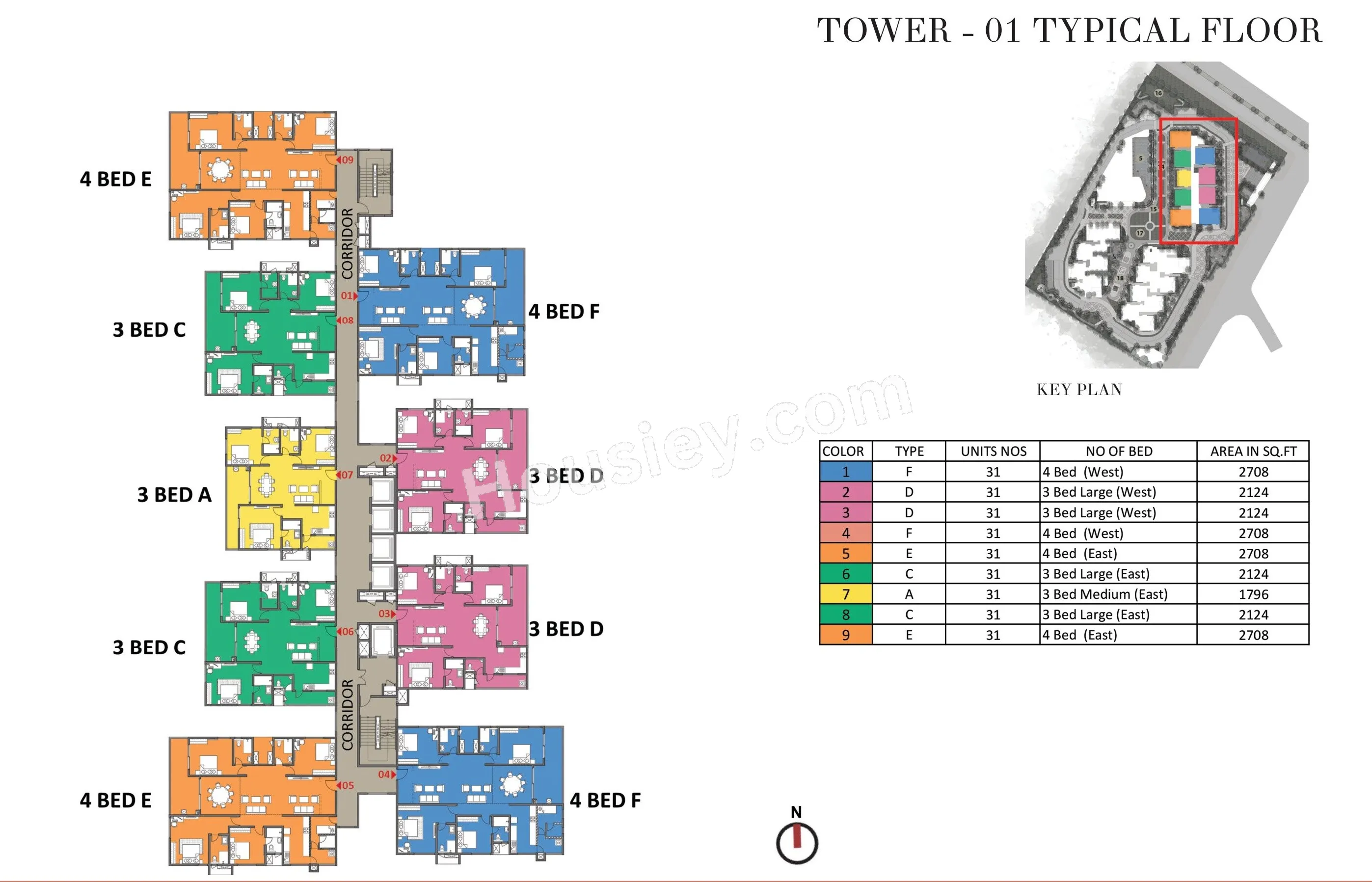 Prestige Beverly Hills Floor plan 14