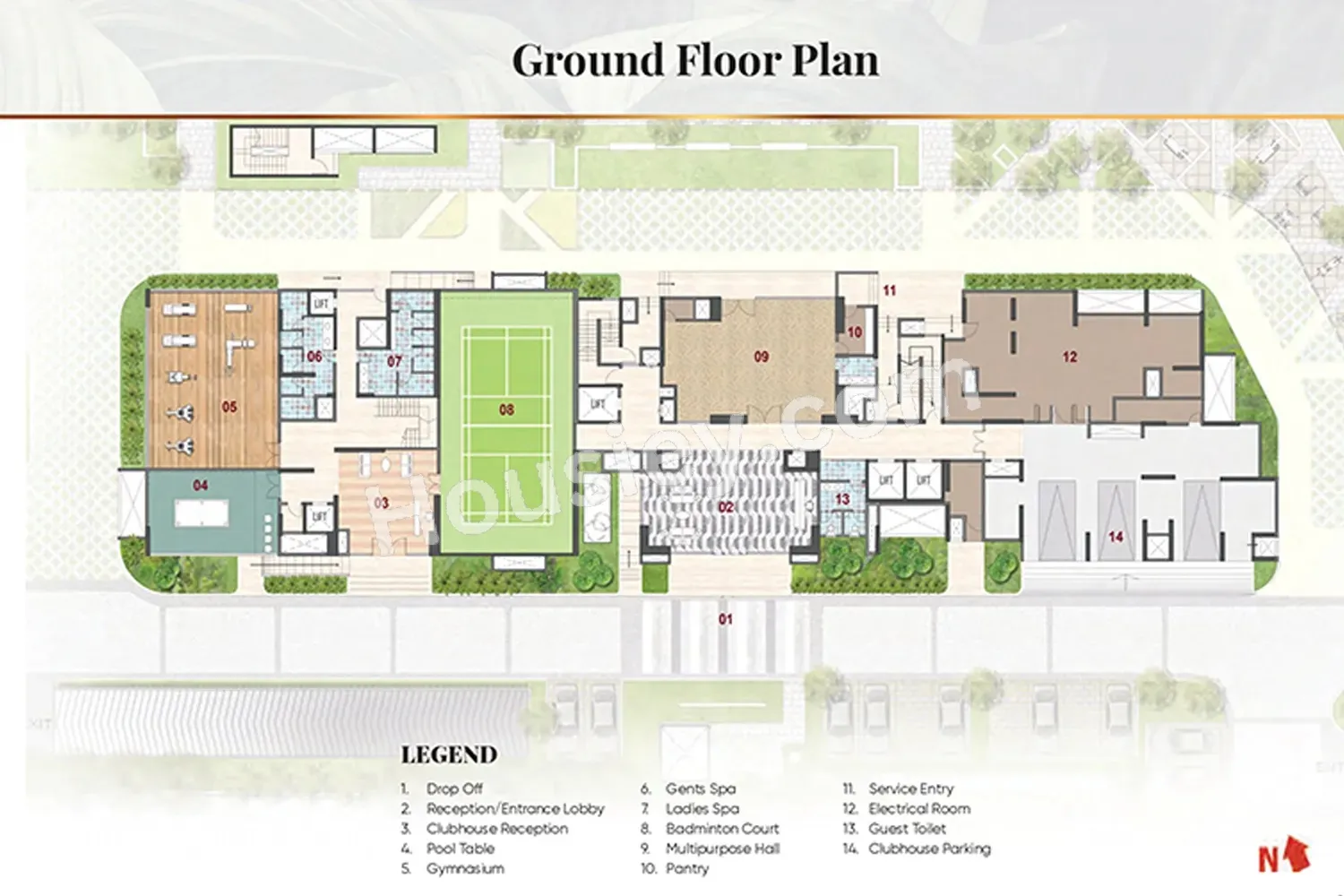 Prestige Camden Gardens Floor plan 3