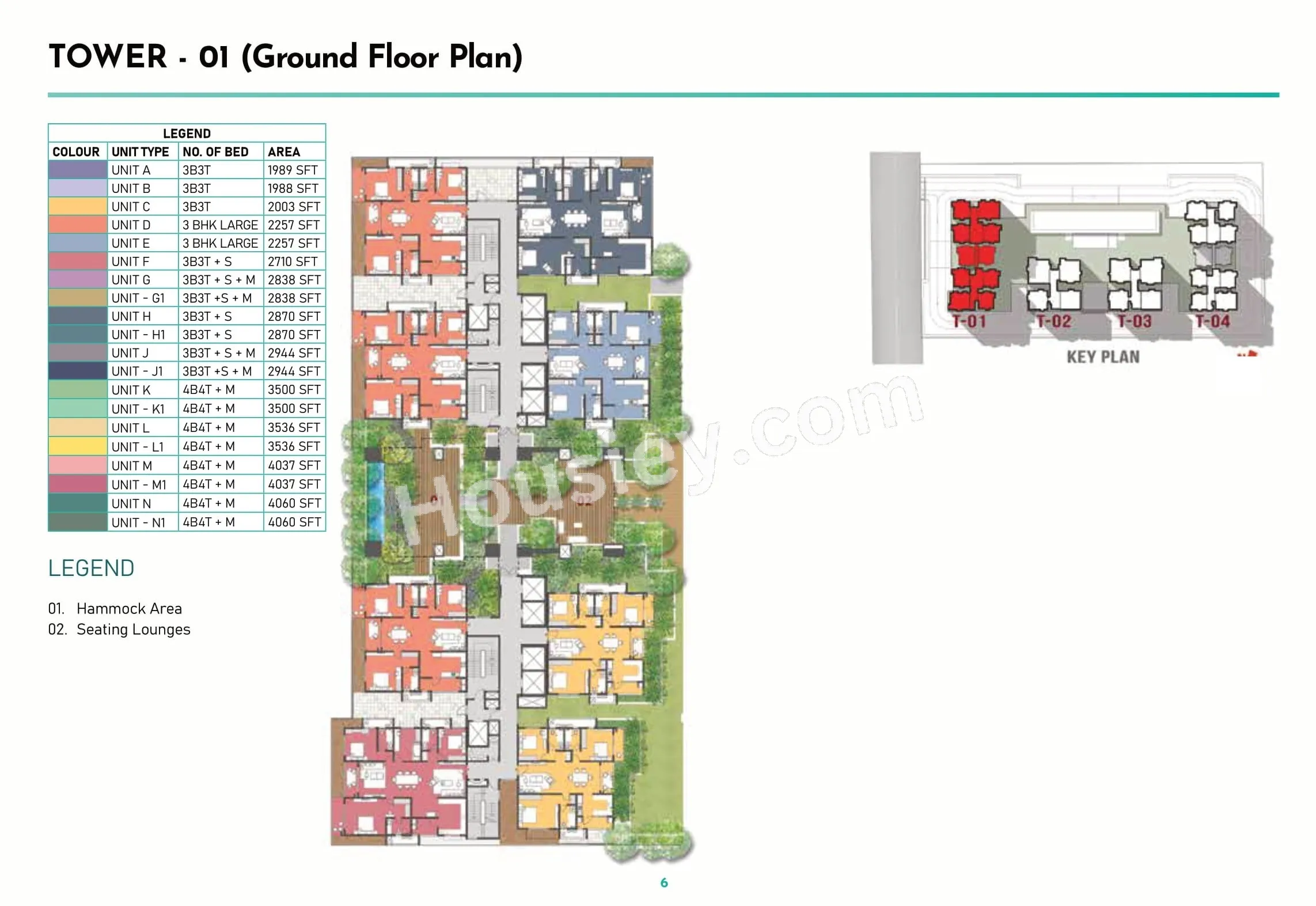 Prestige Clairemont Floor plan 2