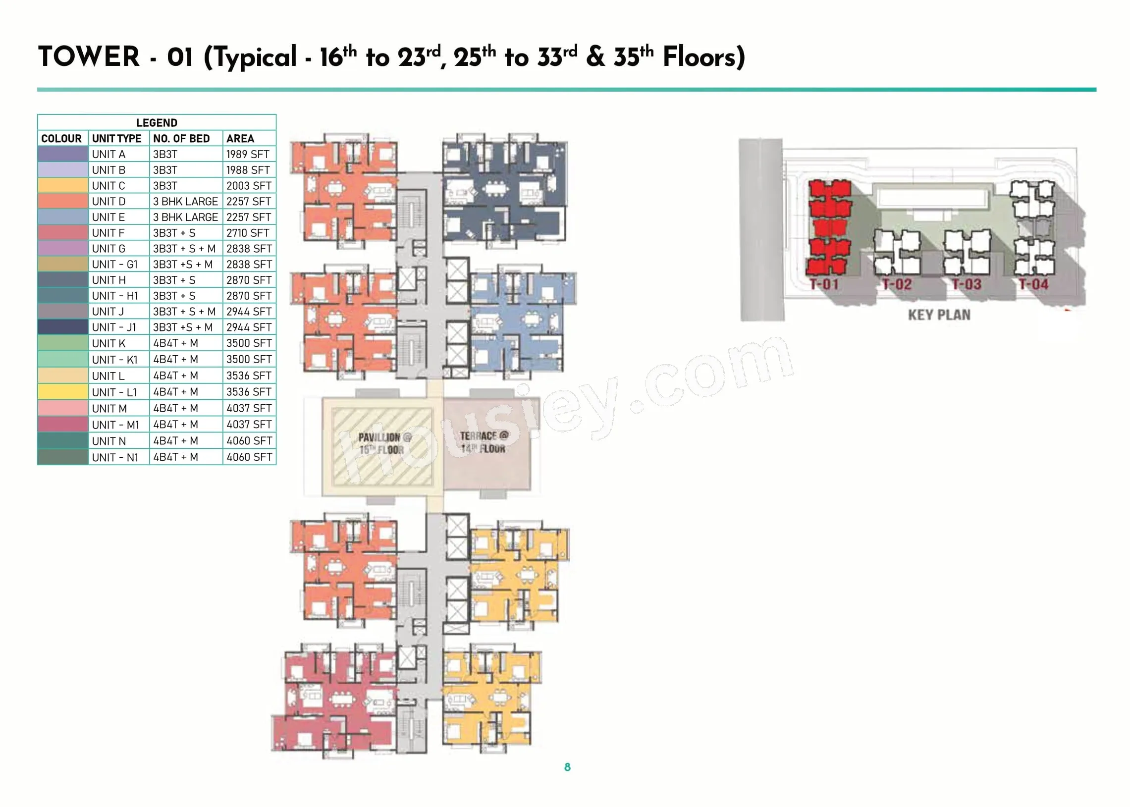 Prestige Clairemont Floor plan 3