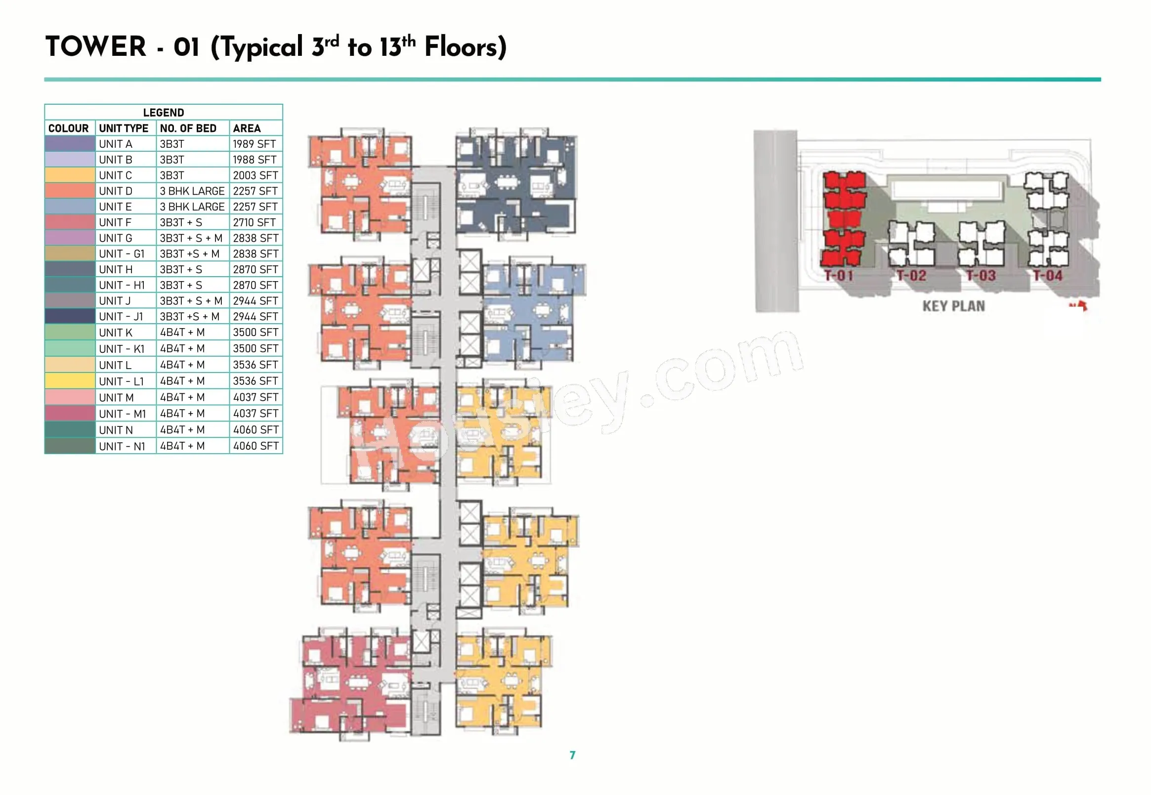 Prestige Clairemont Floor plan 4