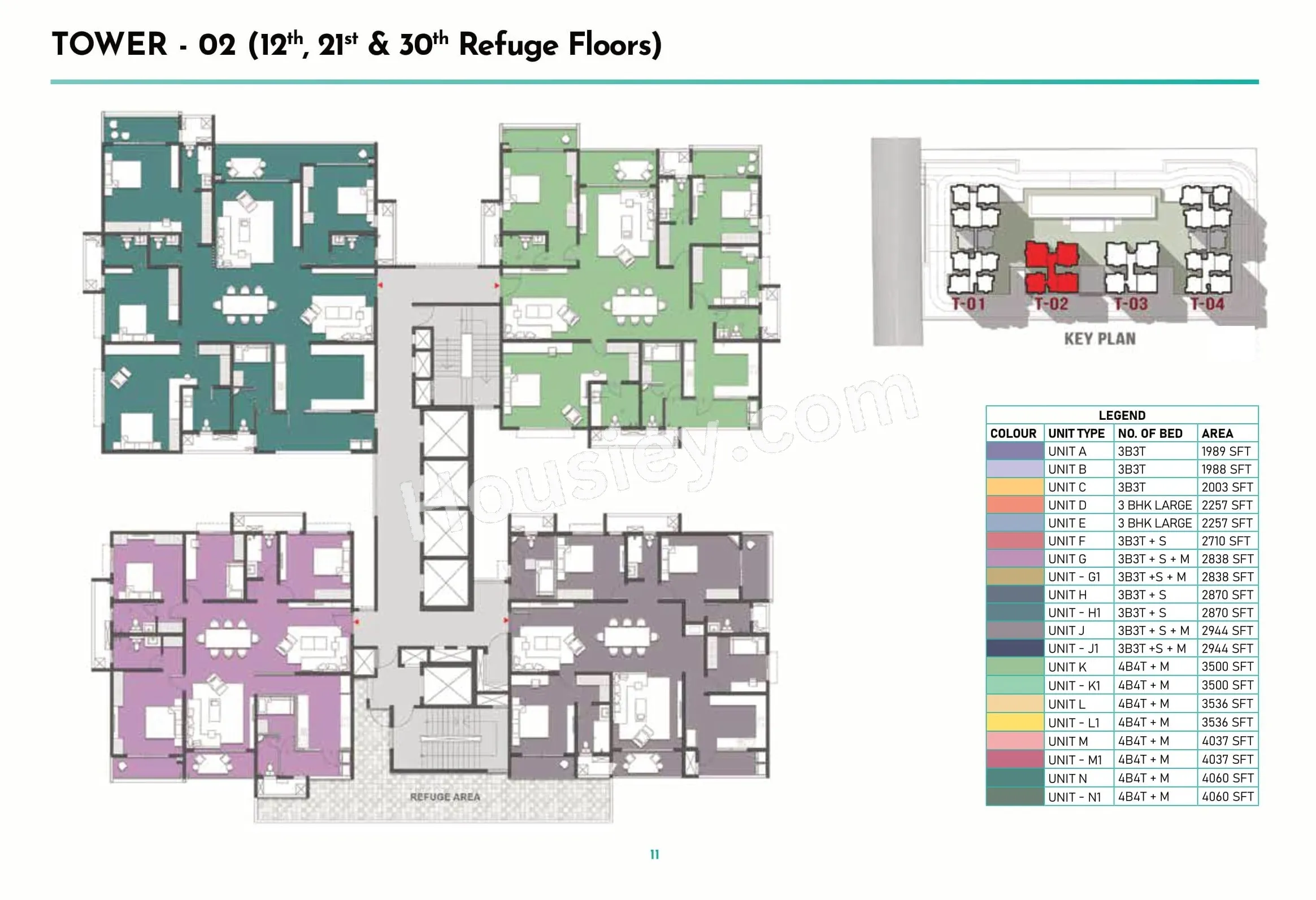 Prestige Clairemont Floor plan 5