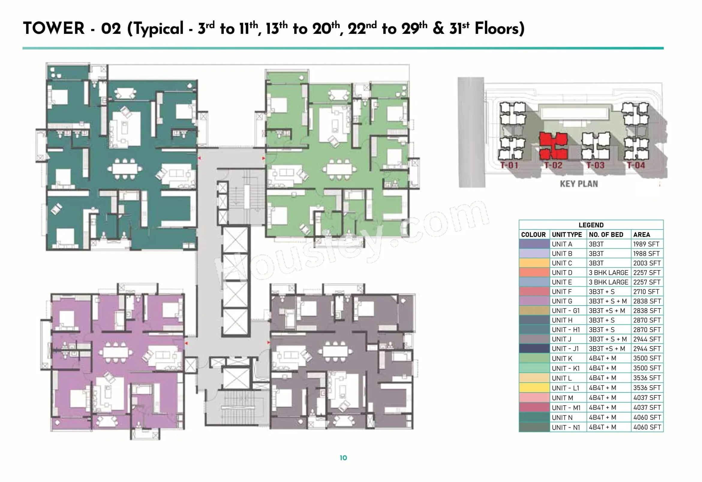 Prestige Clairemont Floor plan 6