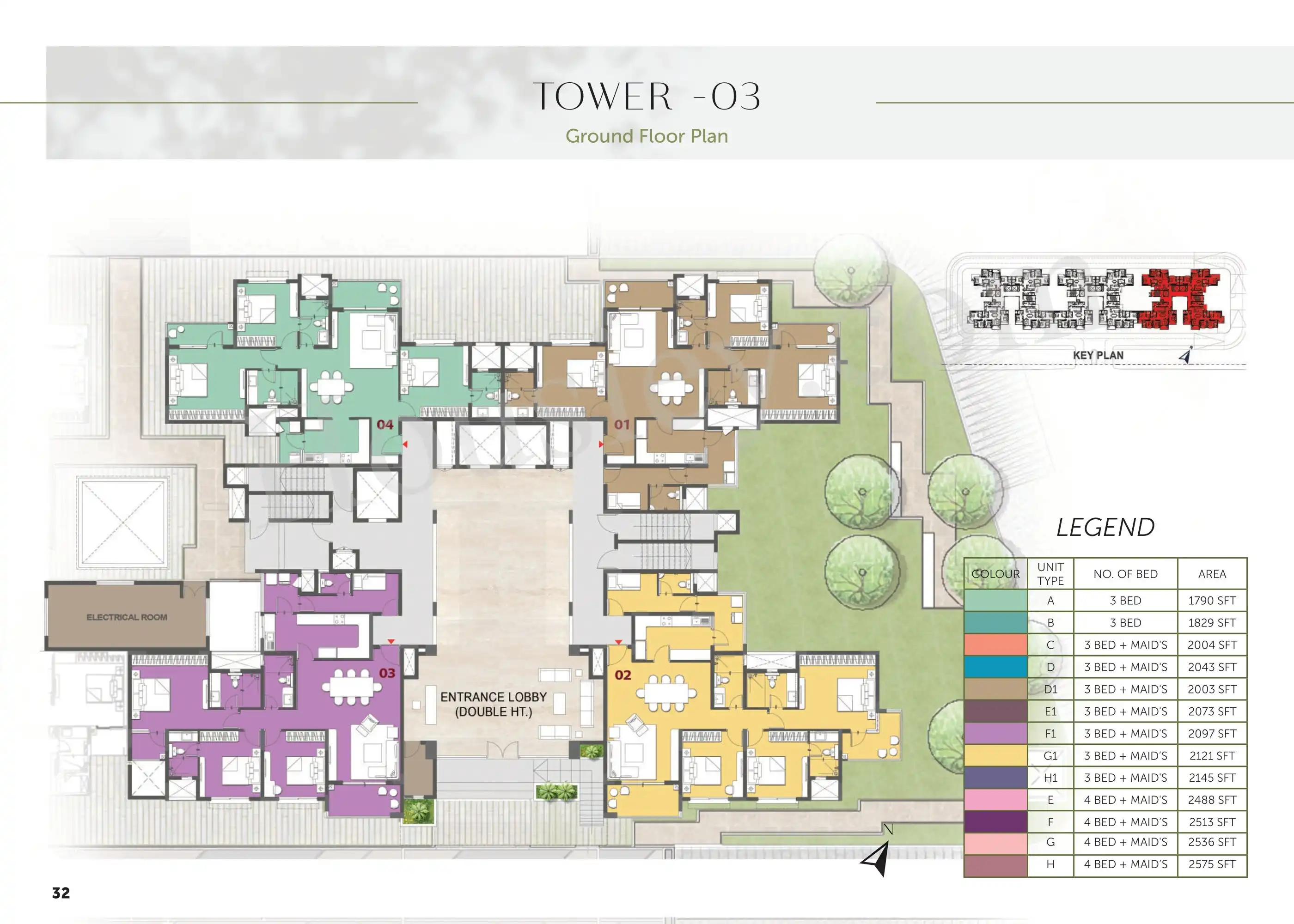 Prestige Elm Park Floor plan 7