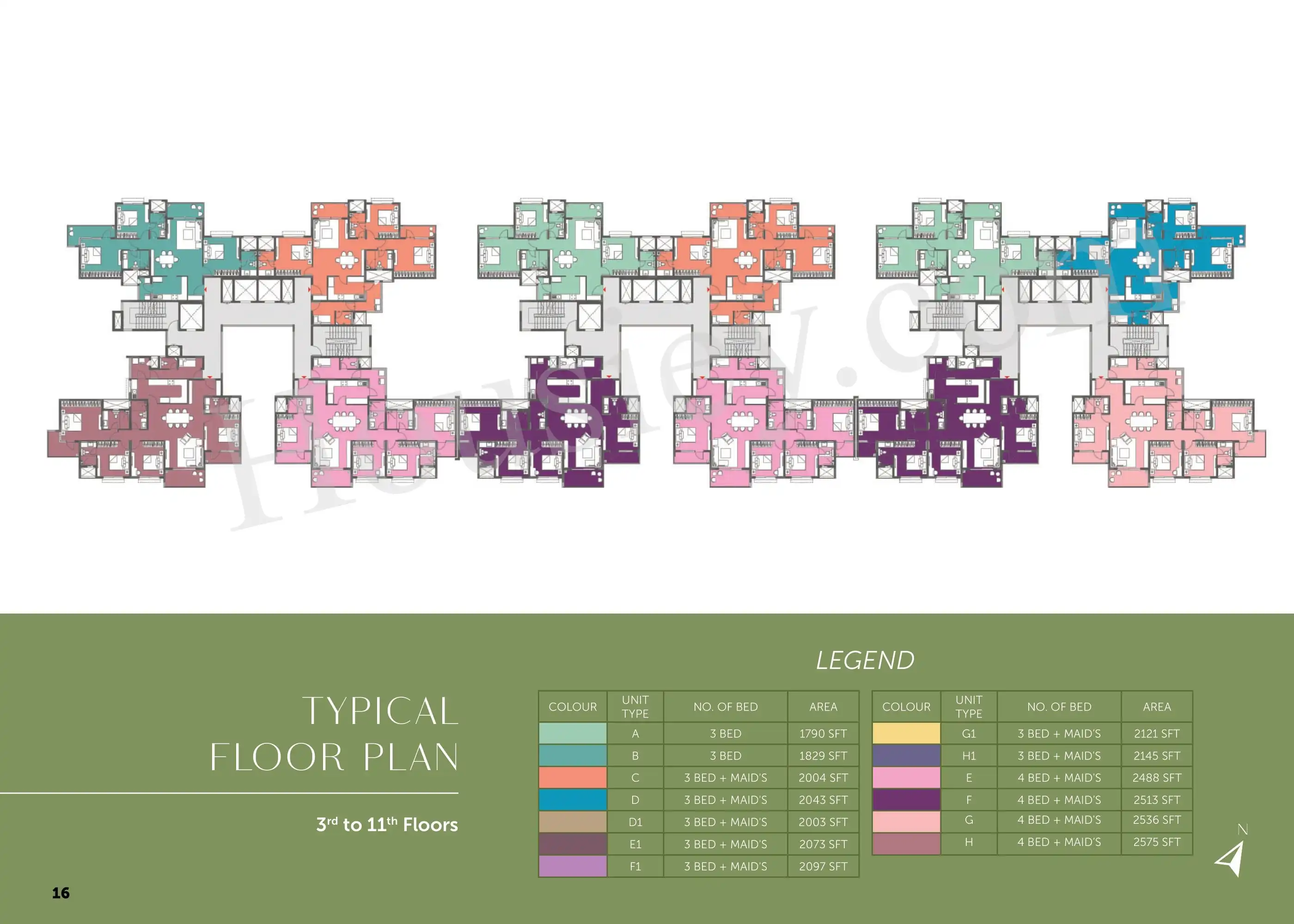 Prestige Elm Park Floor plan 8
