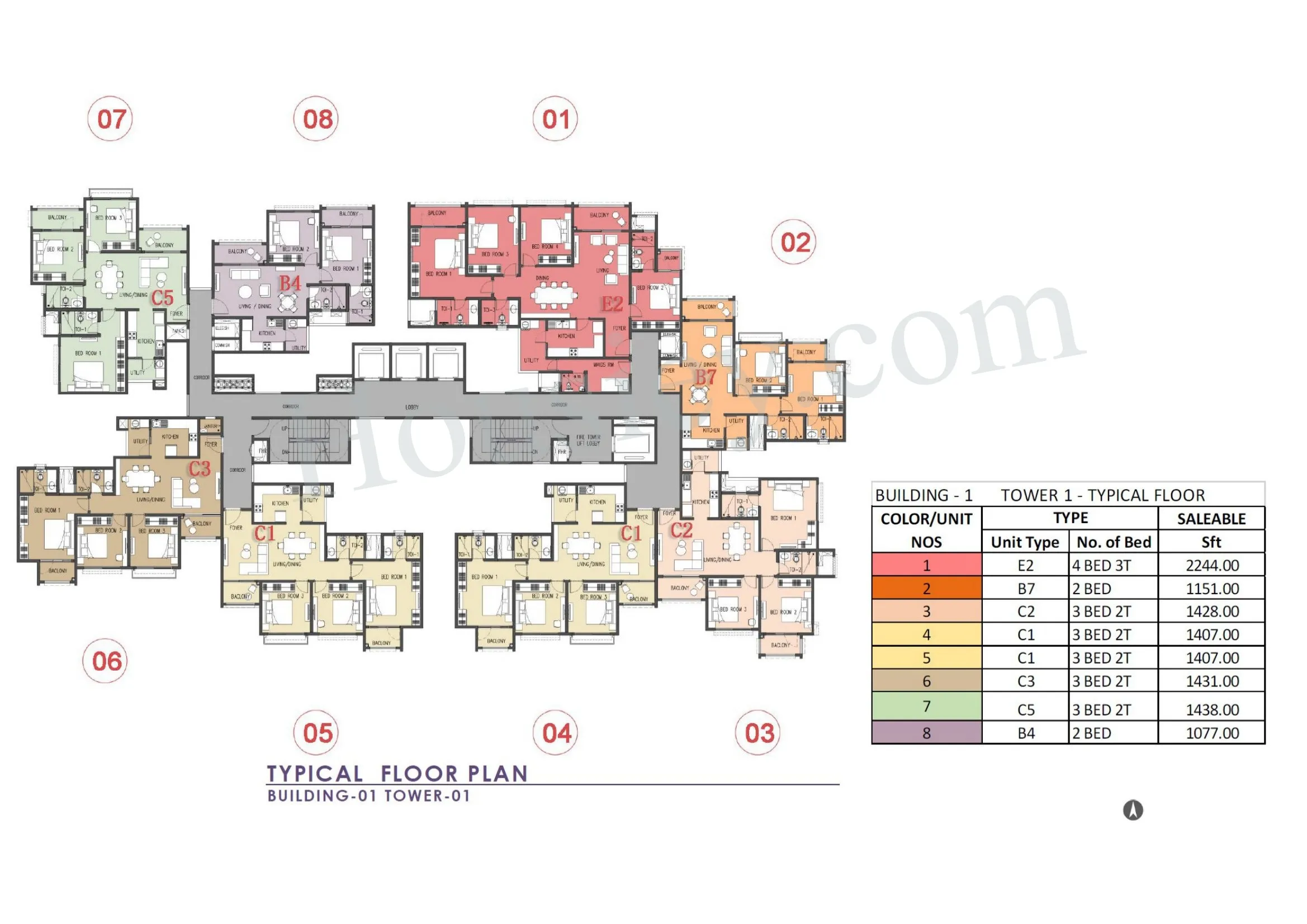 Prestige Lavender Fields Floor plan 2