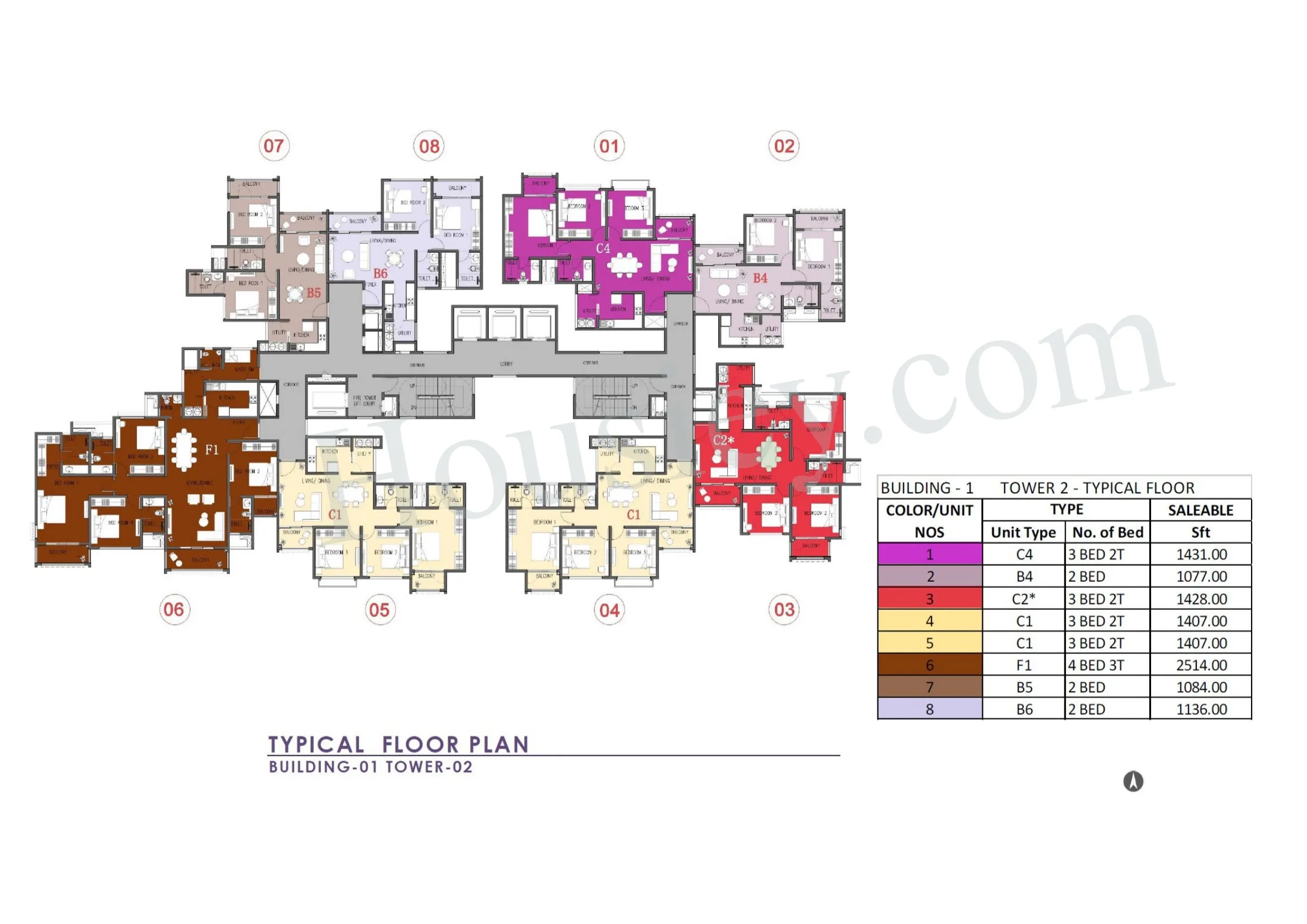 Prestige Lavender Fields Floor plan 1