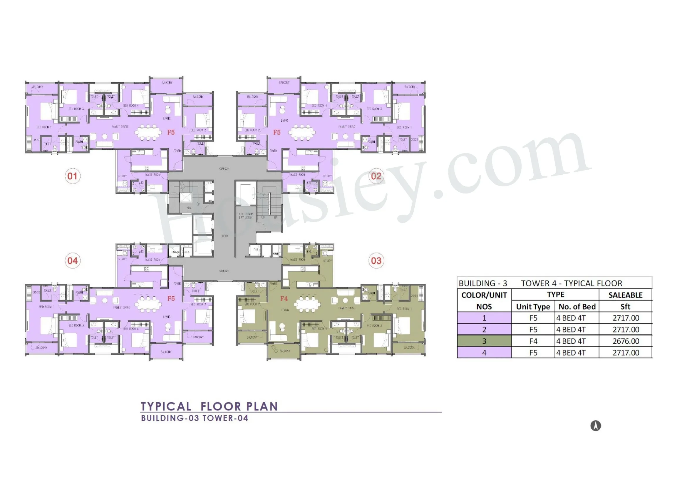 Prestige Lavender Fields Floor plan 4