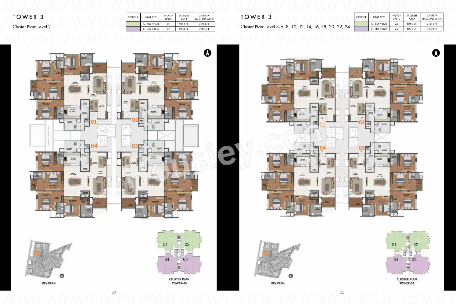 Prestige White Meadows Floor plan 2