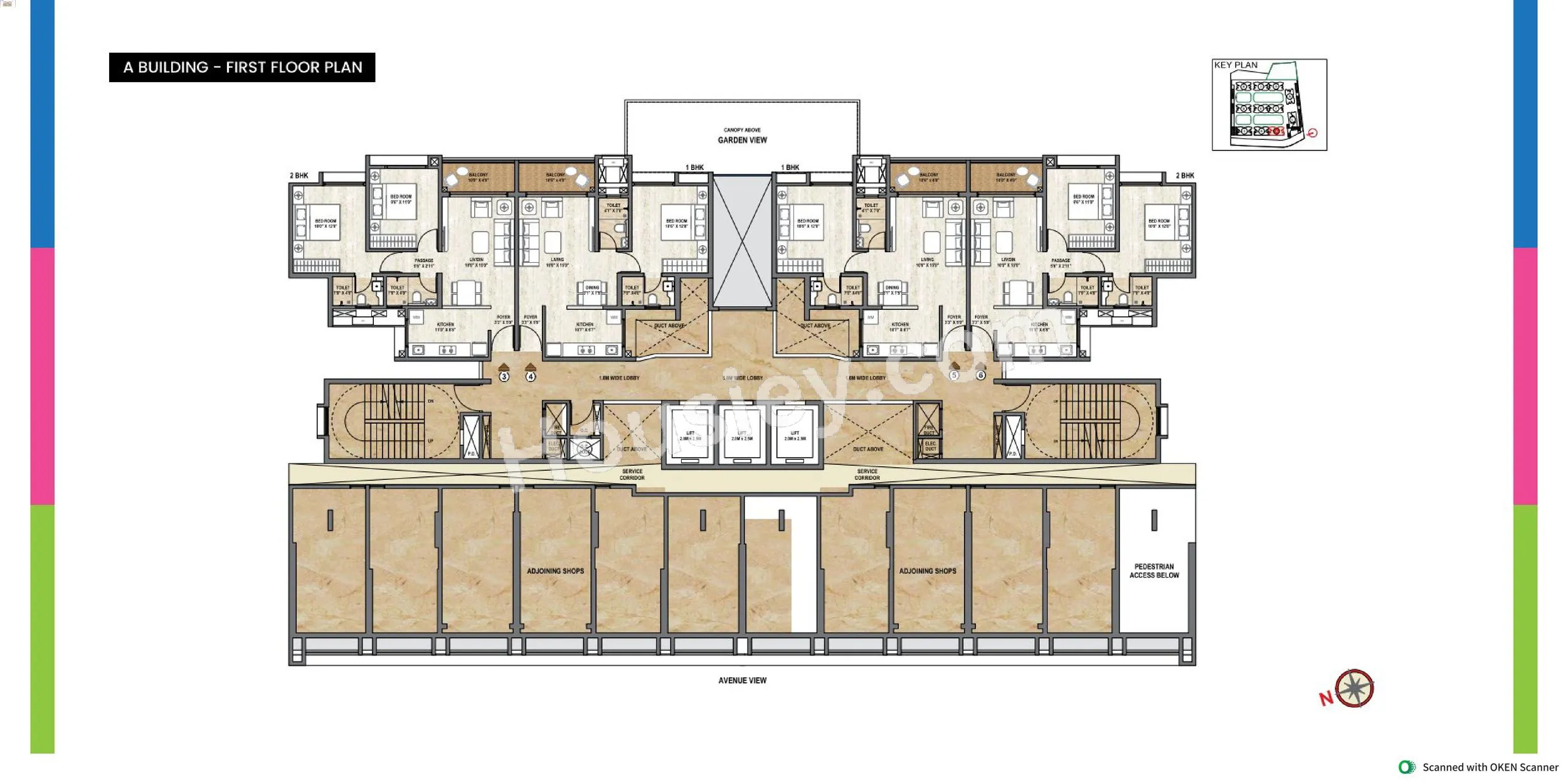 Pride World City Boston Floor plan 1