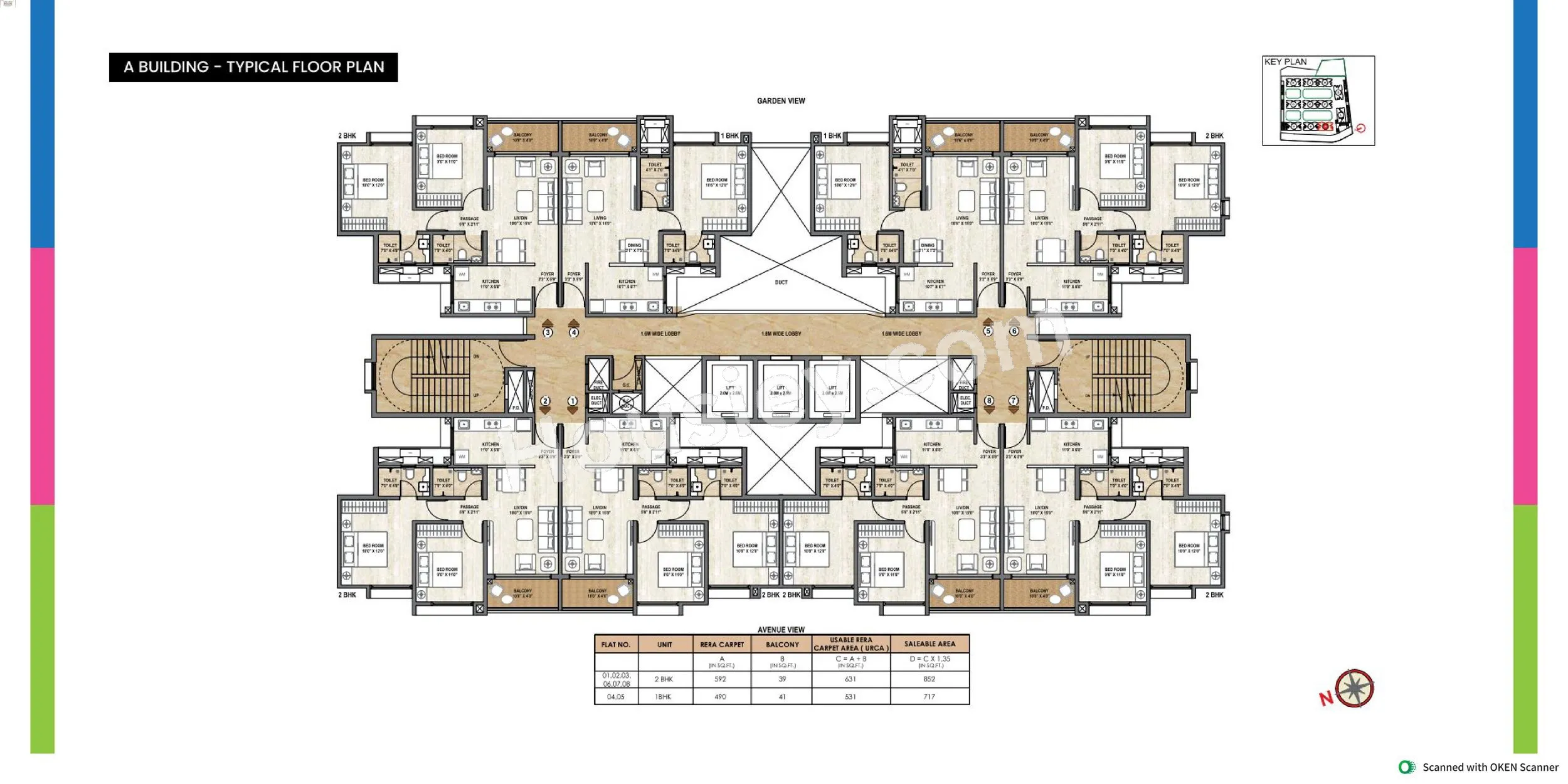 Pride World City Boston Floor plan 2