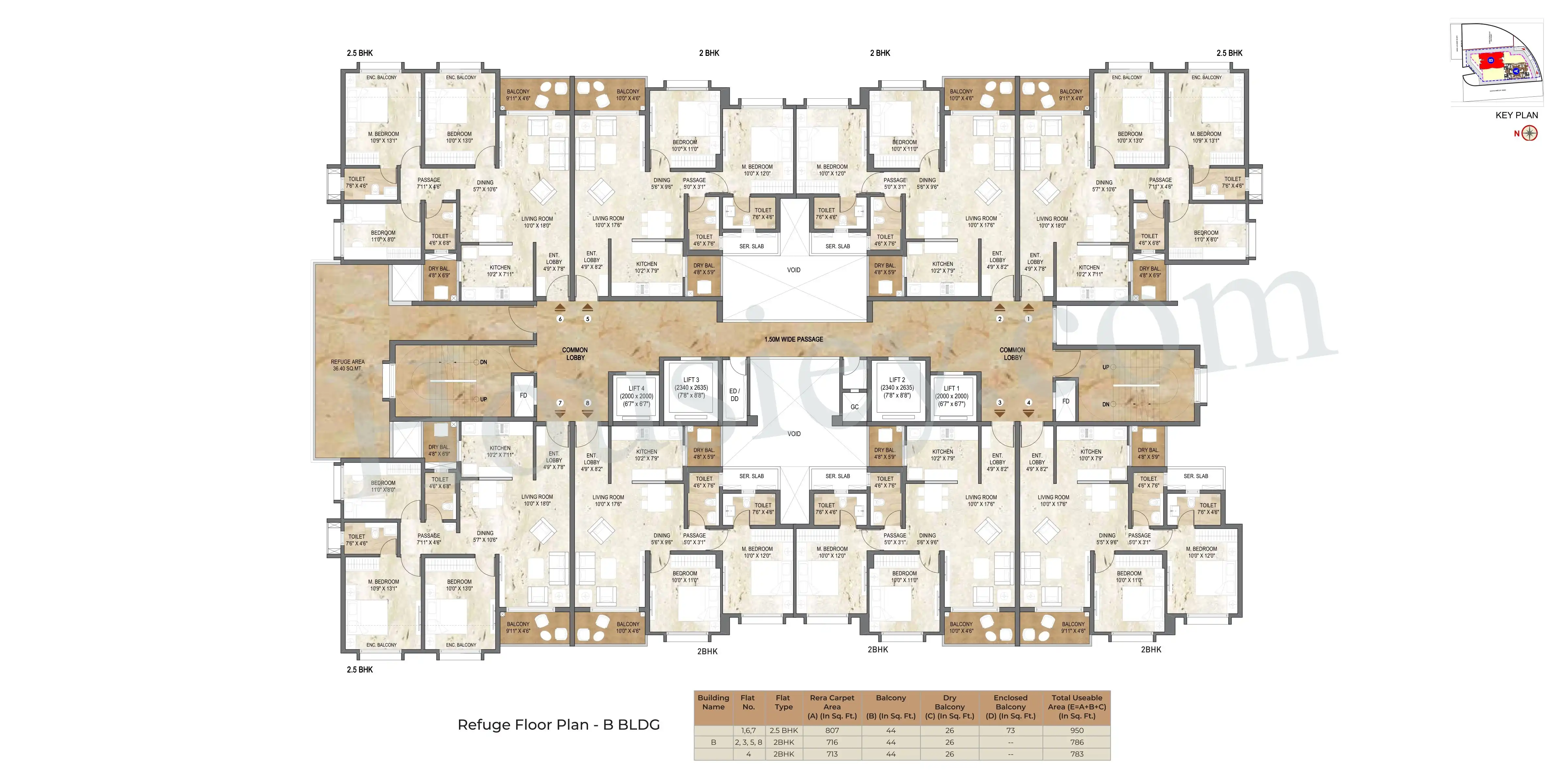 Pride World City - Soho Floor plan 3