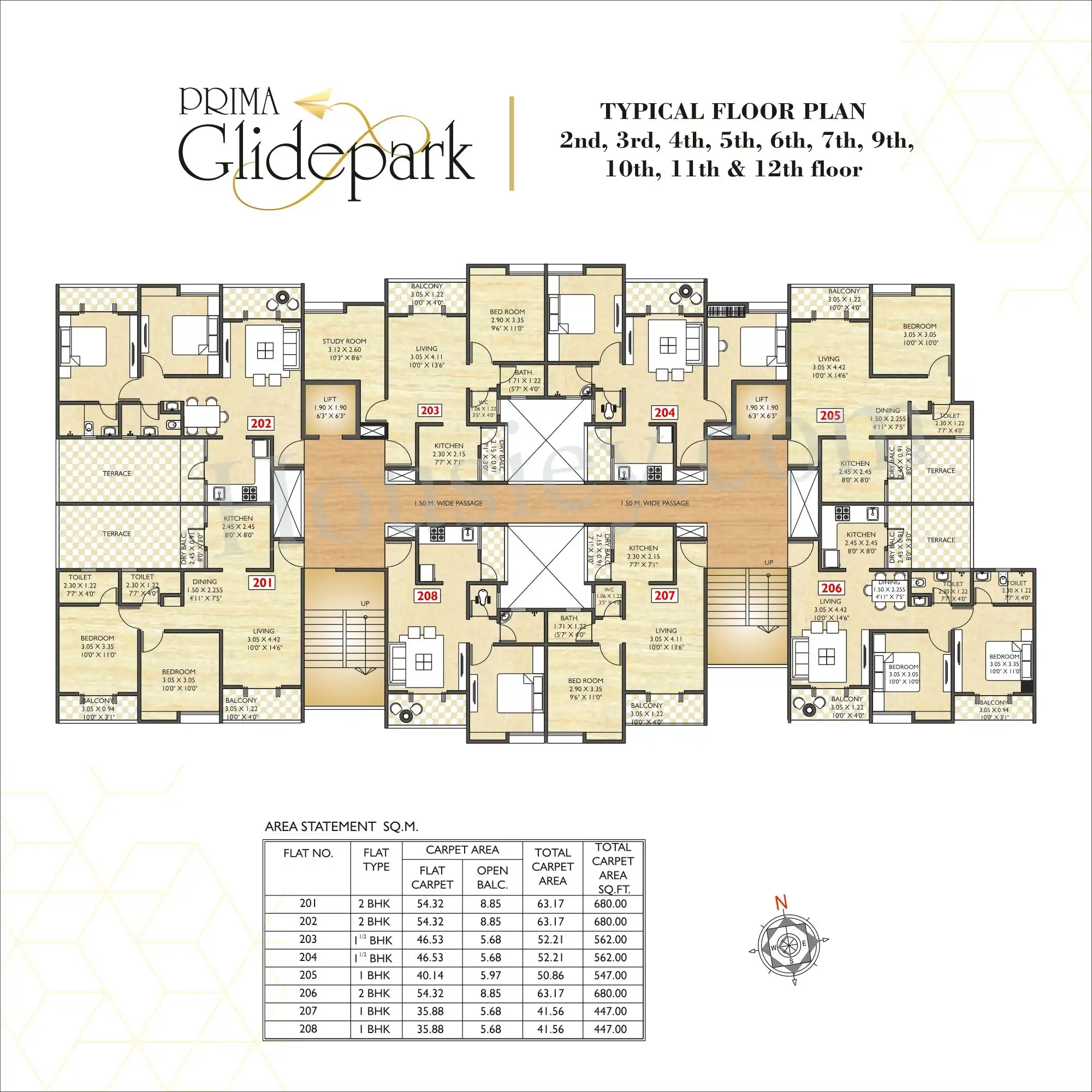 Prima Glide Park Floor plan 2