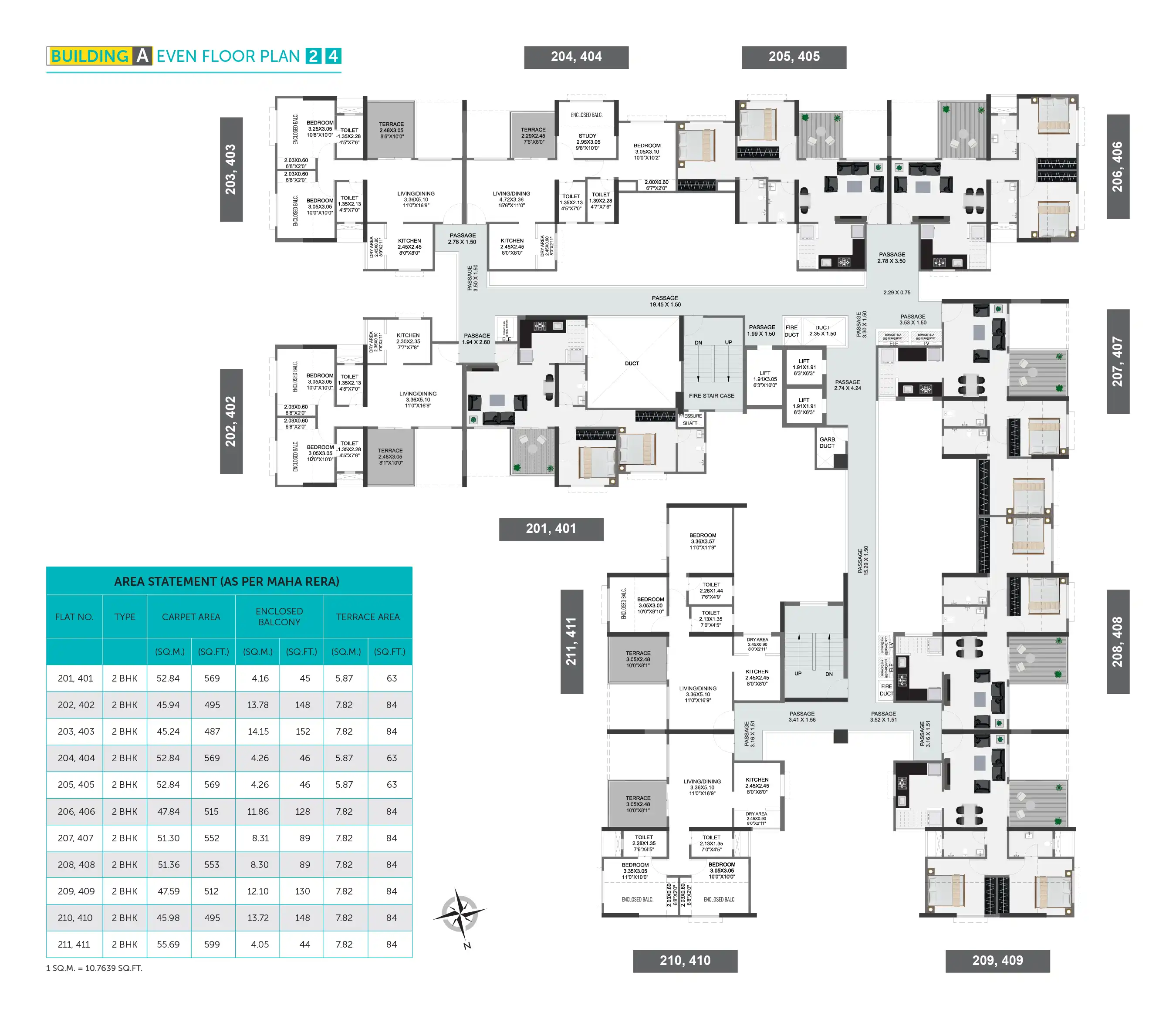 Pristine Equilife Floor plan 1