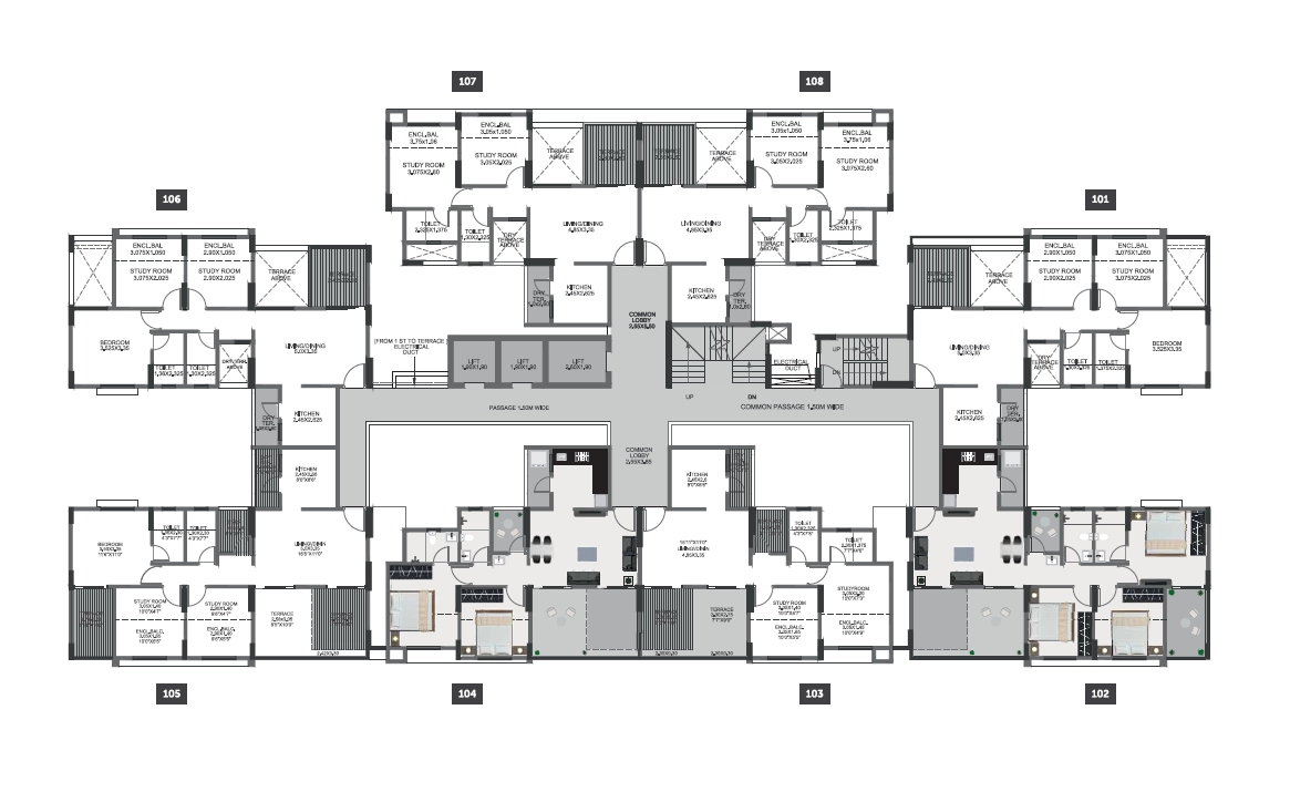 Pristine Greens Floor plan 2